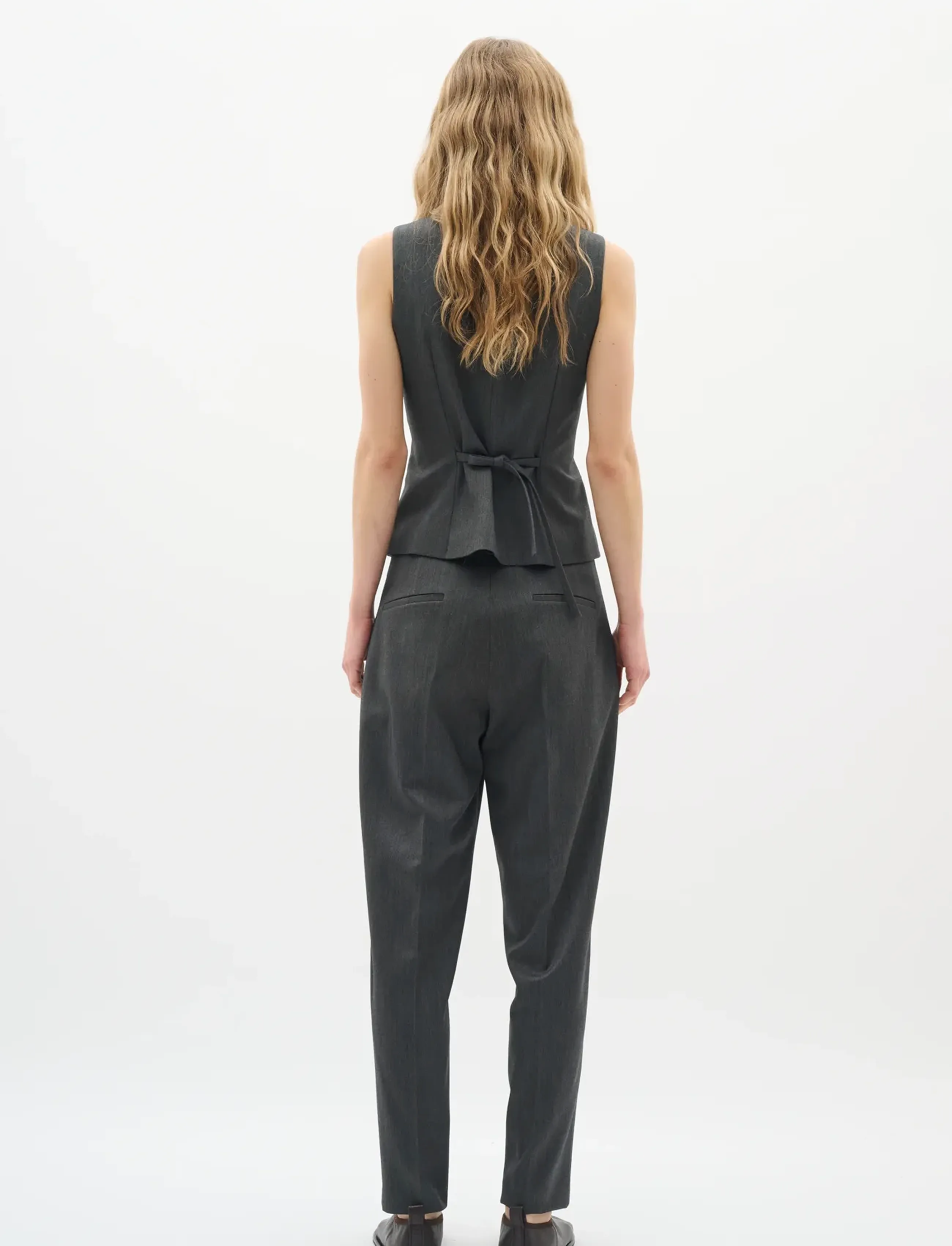 InWear - BrunildaIW Waistcoat - dark grey melange - 4
