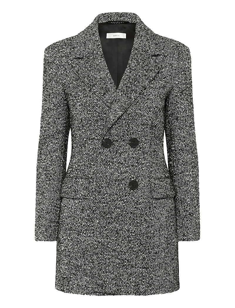 InWear - BryannyIW Blazer - zweireihige blazer - black / white - 1