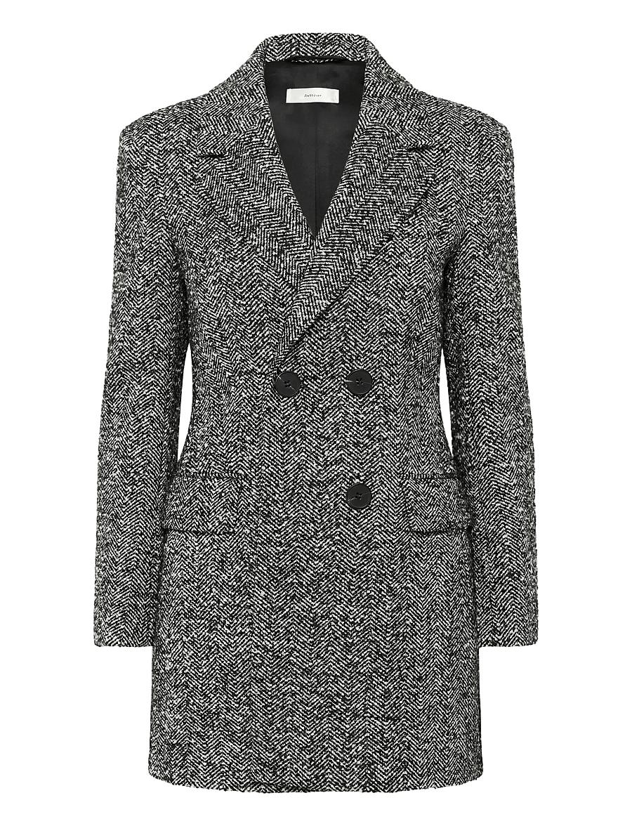 InWear - BryannyIW Blazer - zweireihige blazer - black / white - 1