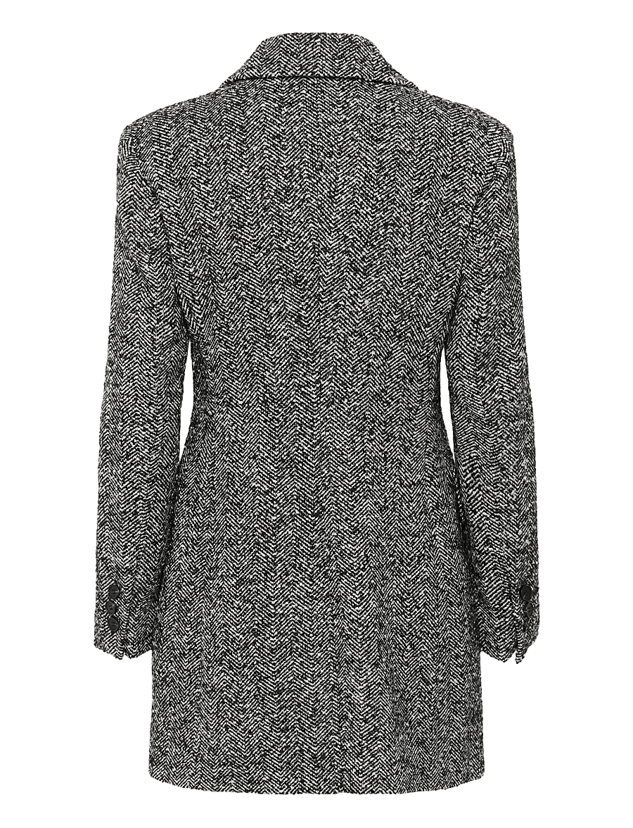 InWear - BryannyIW Blazer - zweireihige blazer - black / white - 2