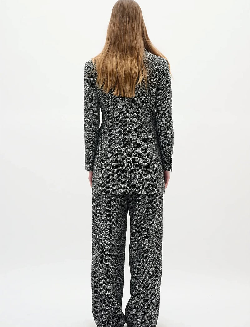 InWear - BryannyIW Blazer - zweireihige blazer - black / white - 4