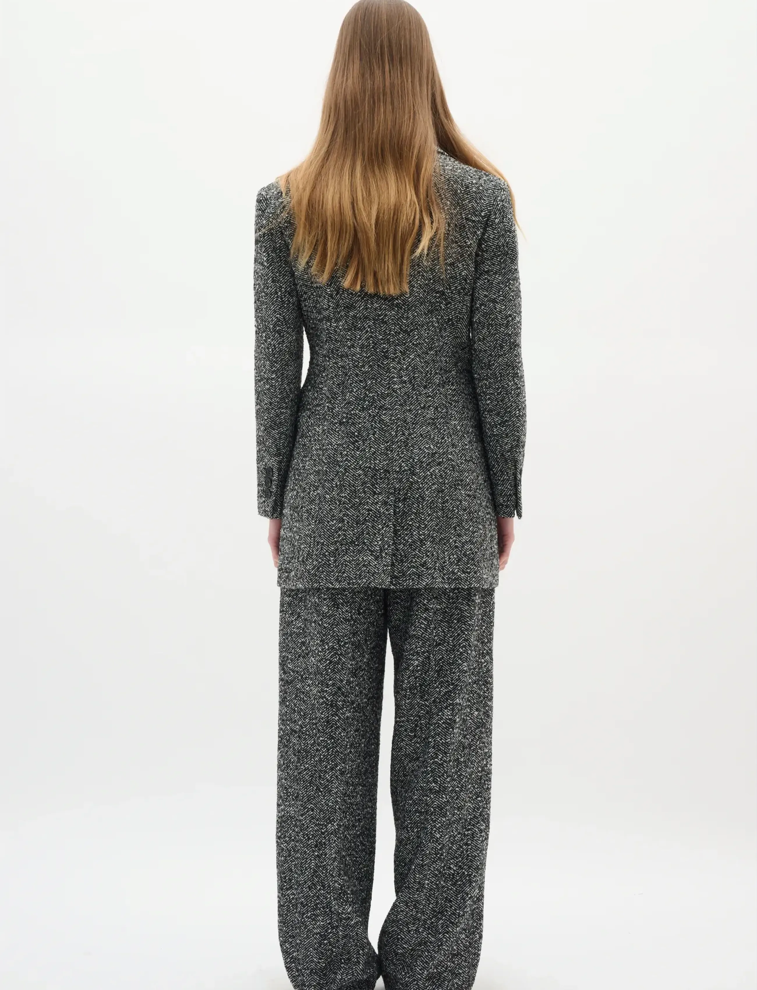 InWear - BryannyIW Blazer - kaksiriviset bleiserit - black / white - 4