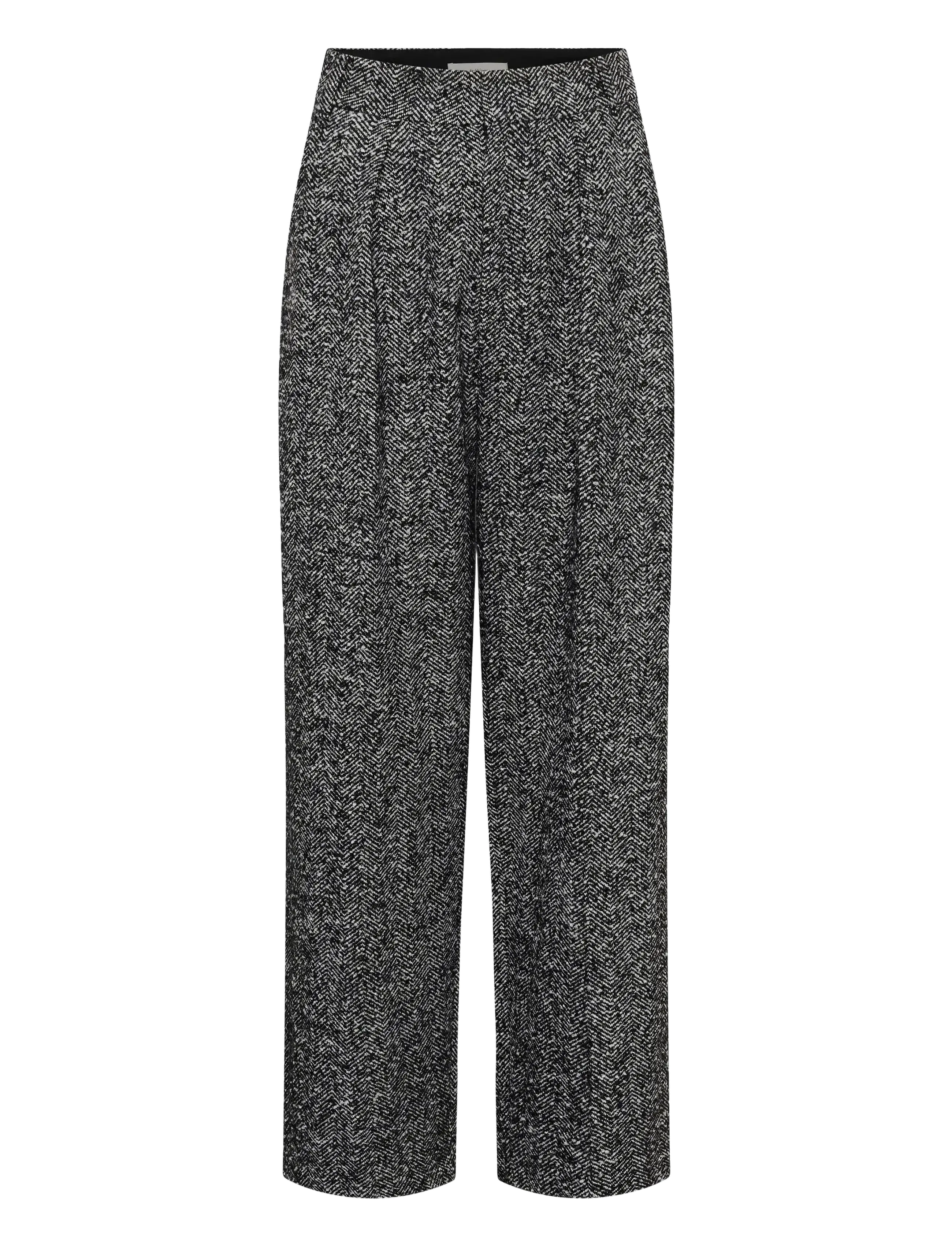 InWear BryannyIW Pant - InWear - BLACK / WHITE / black