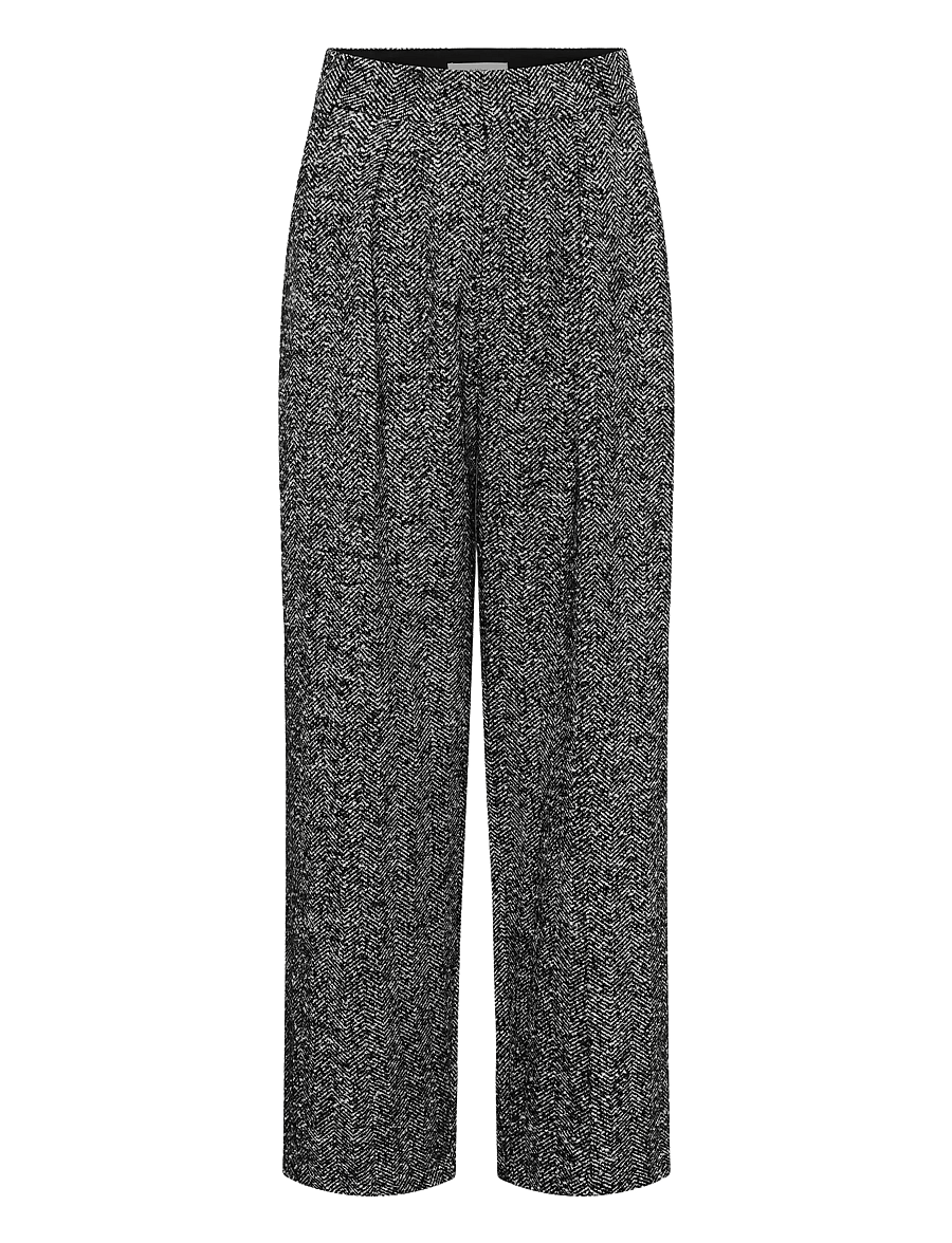InWear - BryannyIW Pant - vide bukser - black / white - 1