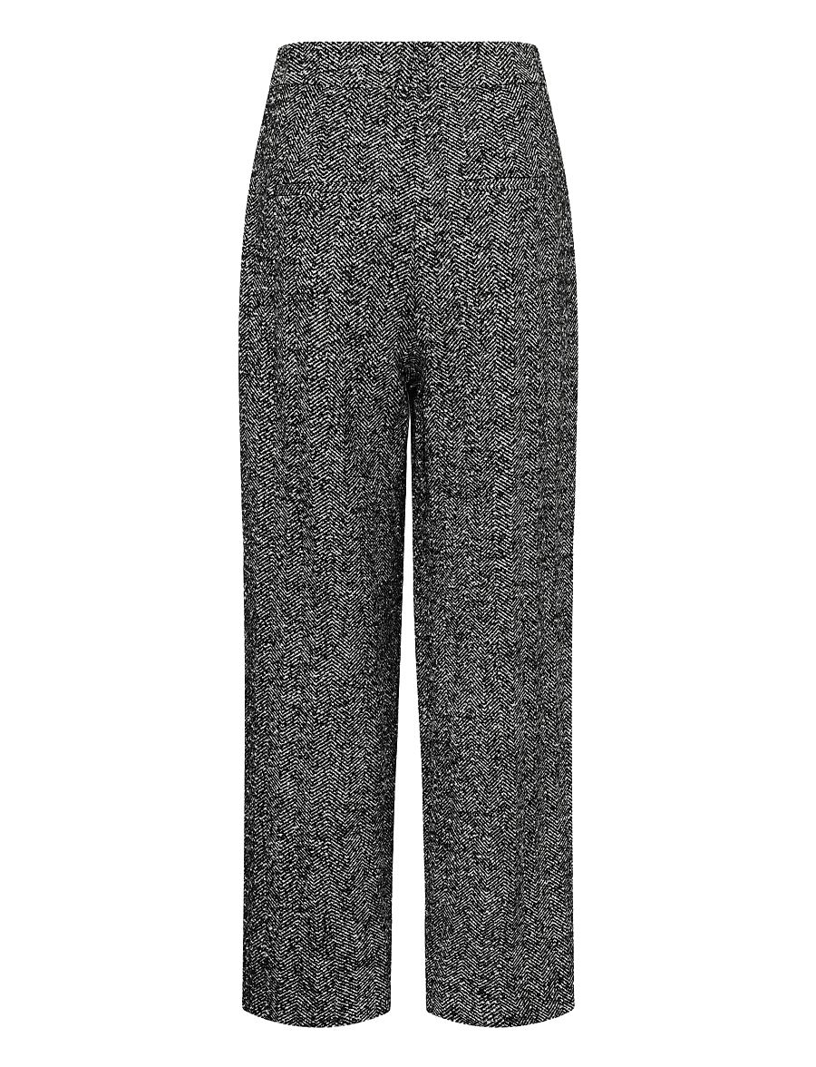 InWear - BryannyIW Pant - vide bukser - black / white - 2