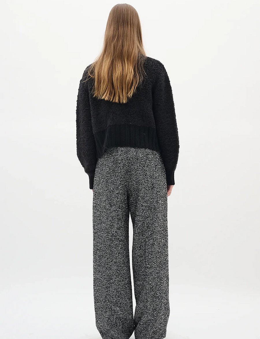 InWear - BryannyIW Pant - vide bukser - black / white - 4