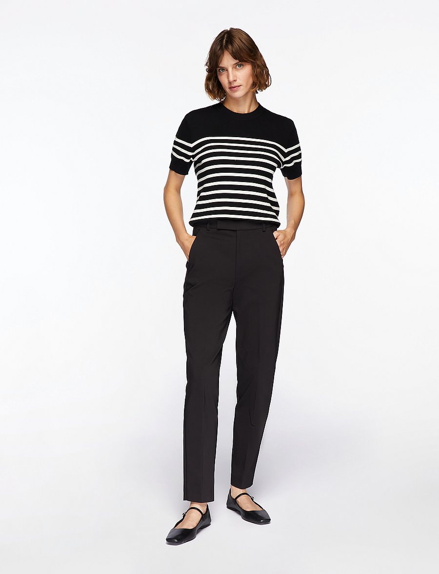 InWear - ZiggiIW Tapered Pant - habitbukser - black - 3
