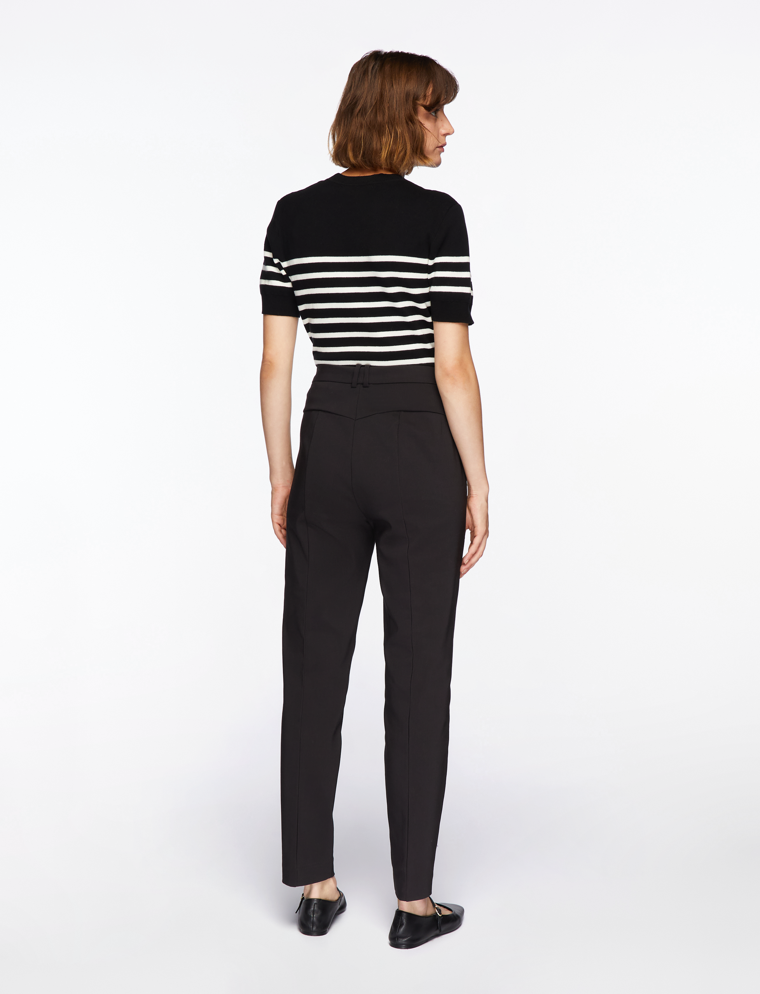 InWear - ZiggiIW Tapered Pant - puvunhousut - black - 5