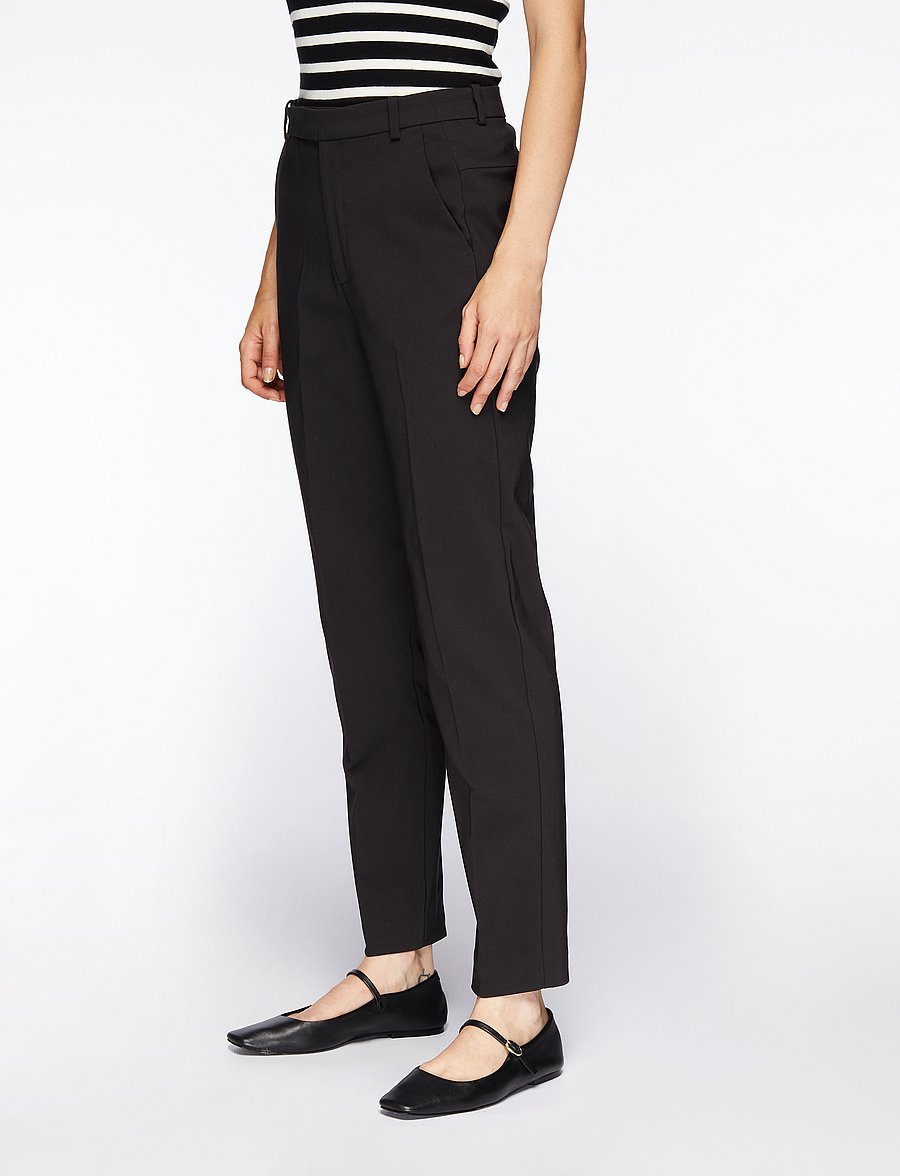 InWear - ZiggiIW Tapered Pant - habitbukser - black - 0
