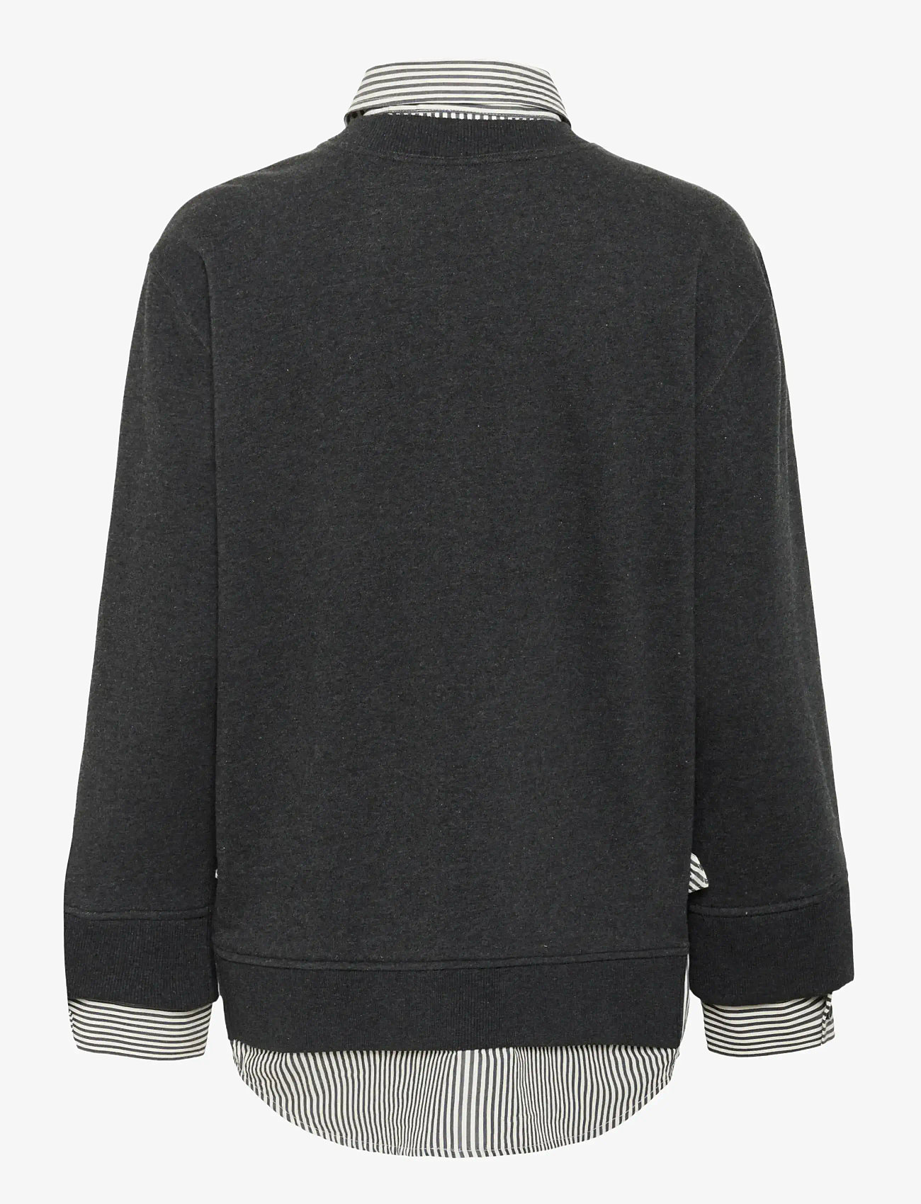 InWear - NataljaIW Sweatshirt - dressipluusid - black stripe - 2