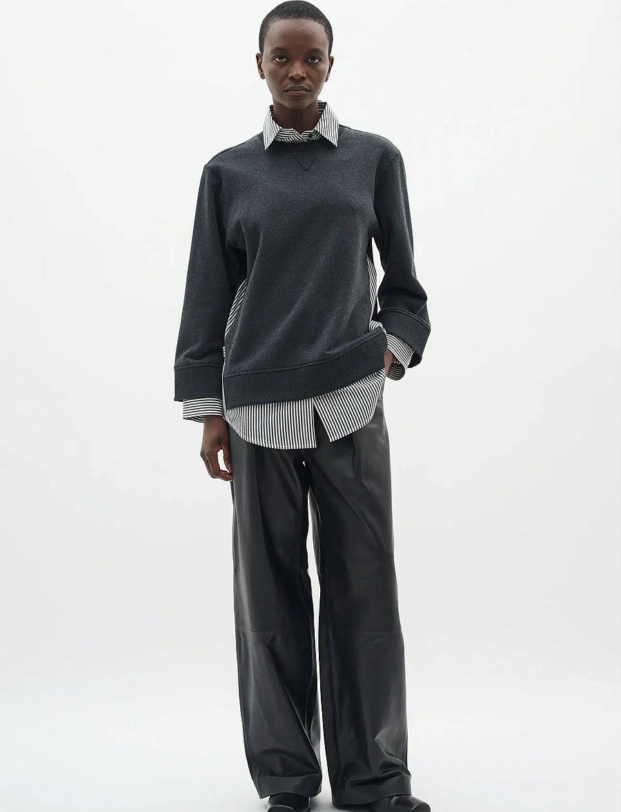 InWear - NataljaIW Sweatshirt - sweatshirts - black stripe - 3