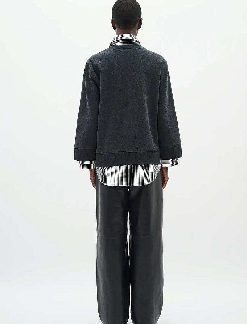 InWear - NataljaIW Sweatshirt - dressipluusid - black stripe - 4