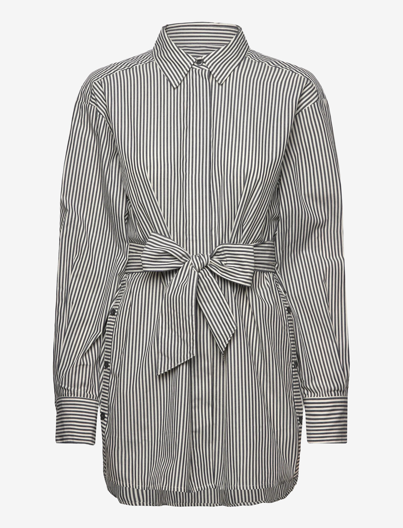 InWear - NataljaIW Shirt - langærmede skjorter - black stripe - 1