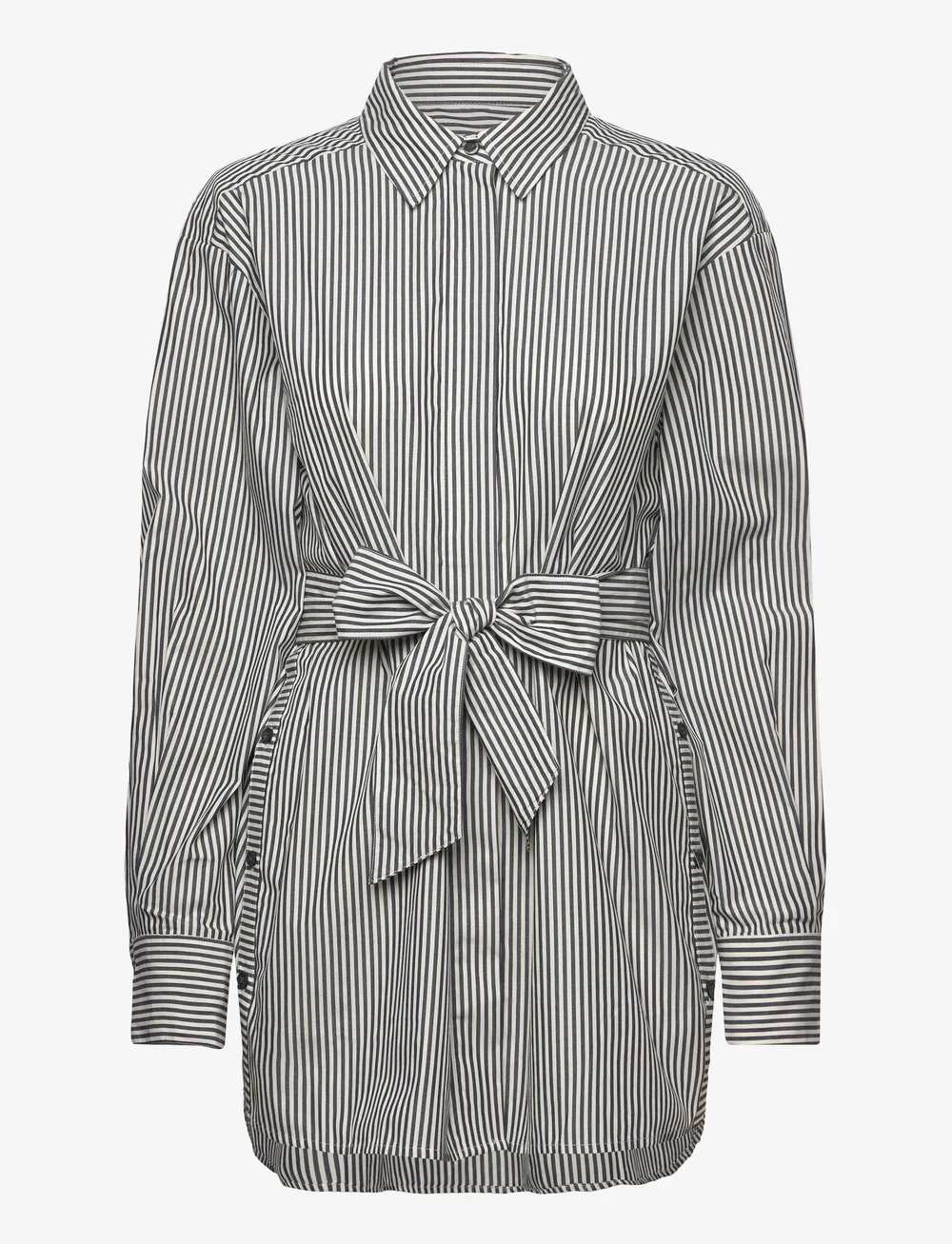 InWear - NataljaIW Shirt - langærmede skjorter - black stripe - 1