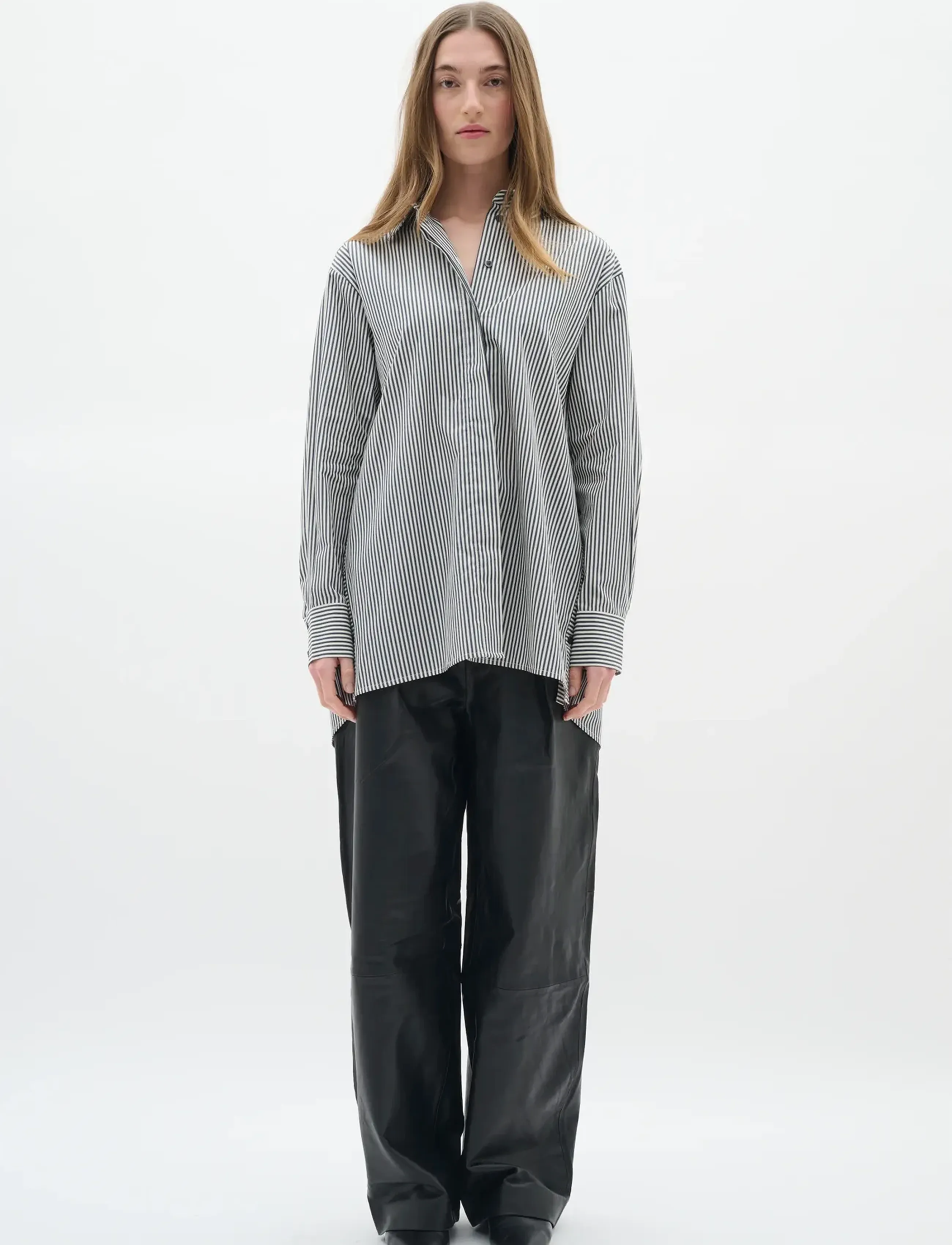 InWear - NataljaIW Shirt - pikkade varrukatega särgid - black stripe - 3