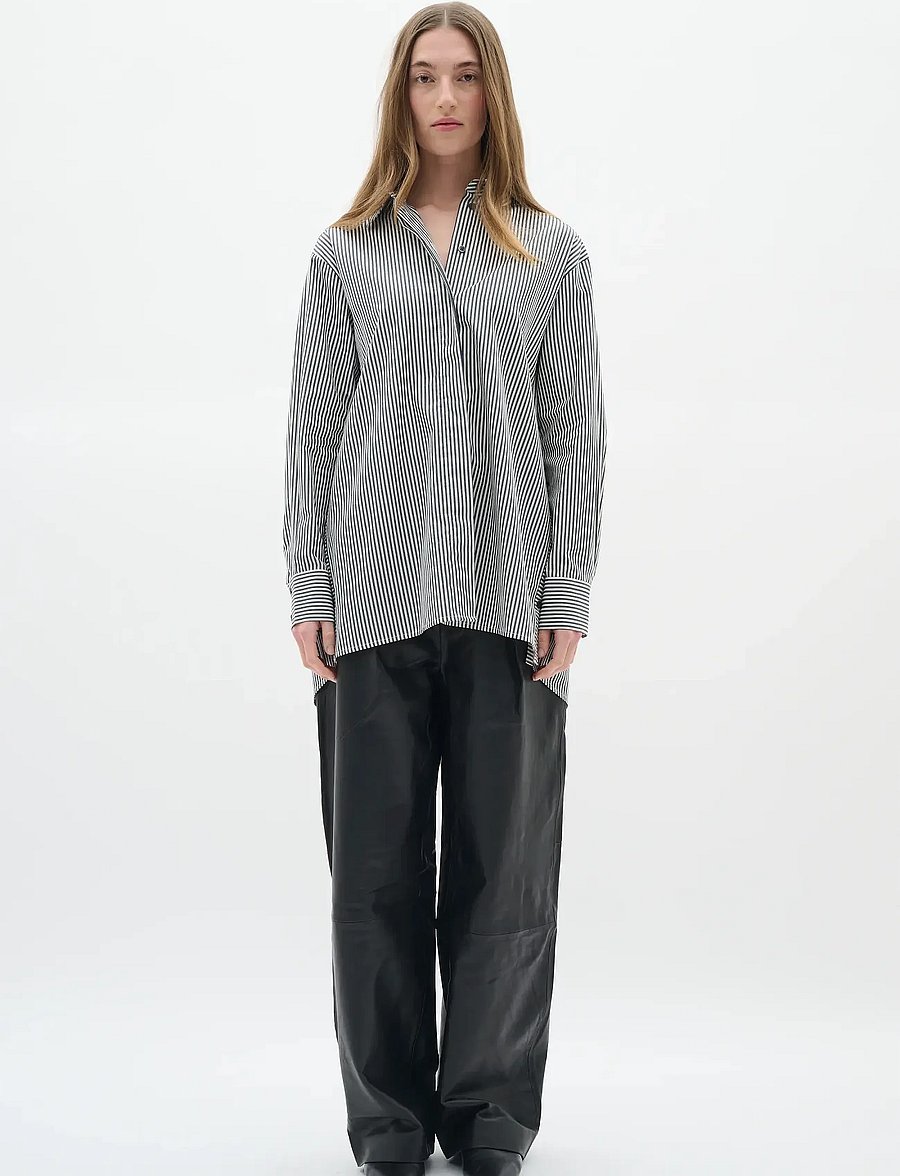 InWear - NataljaIW Shirt - langärmlige hemden - black stripe - 3