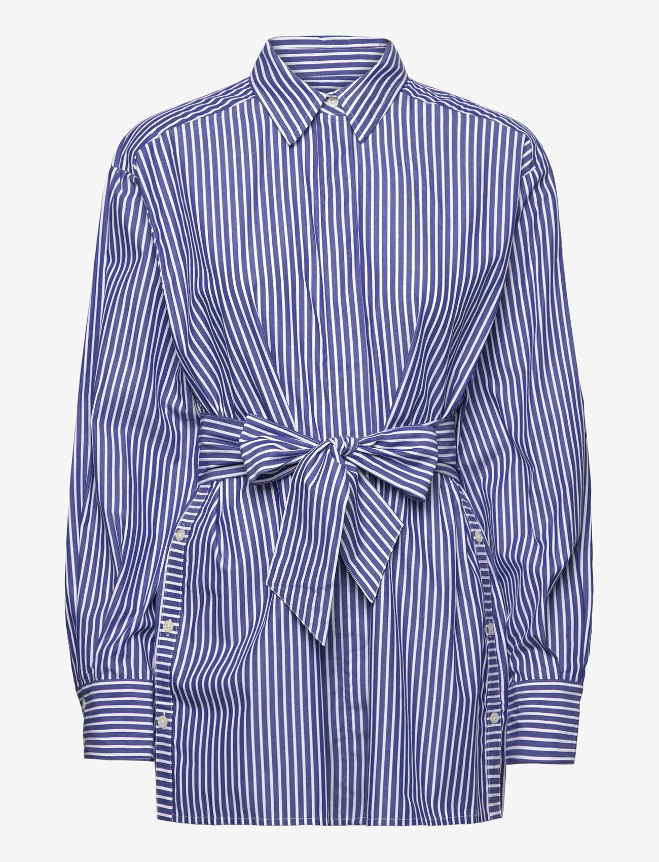 InWear - NataljaIW Shirt - langærmede skjorter - sodalite blue stripe - 1
