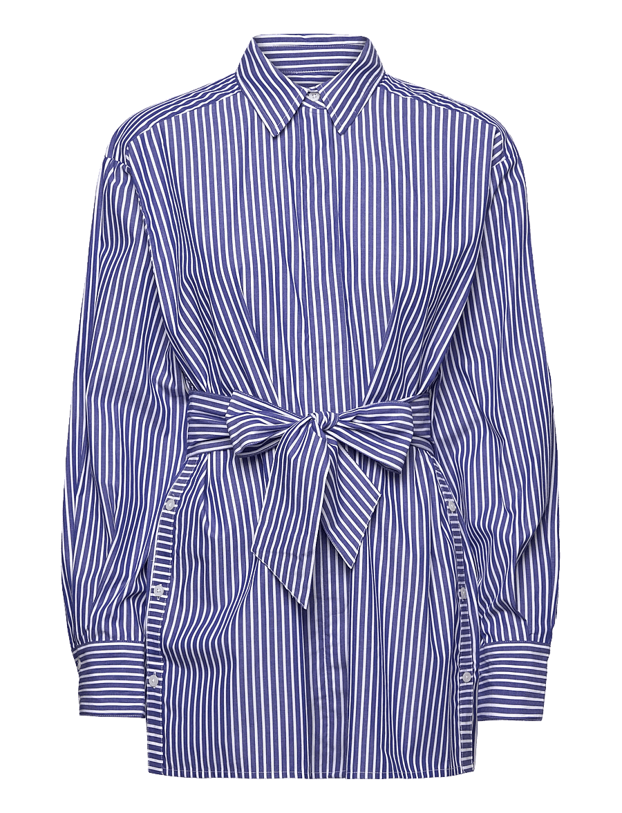 InWear - NataljaIW Shirt - langärmlige hemden - sodalite blue stripe - 1