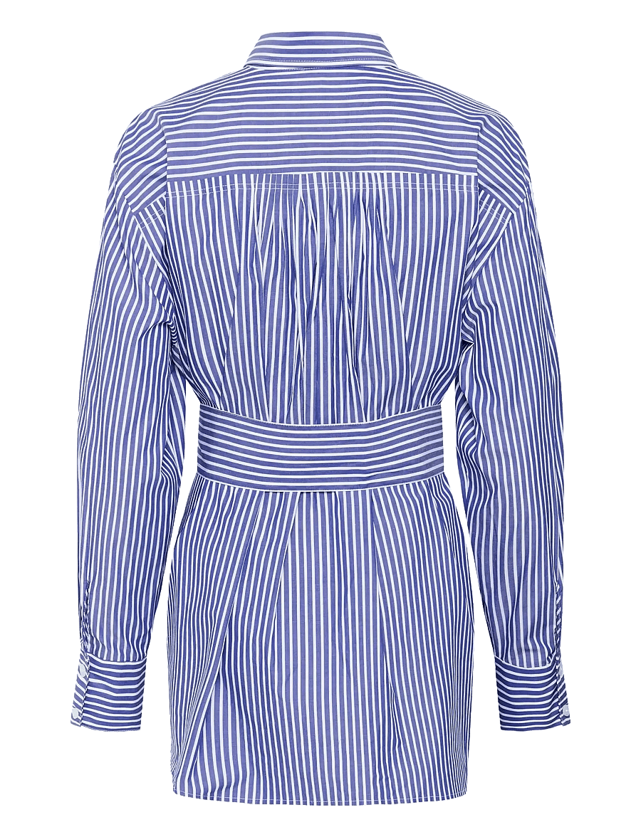 InWear - NataljaIW Shirt - langärmlige hemden - sodalite blue stripe - 2