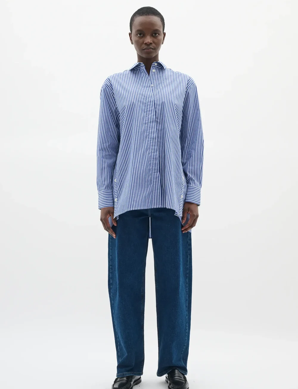 InWear - NataljaIW Shirt - langærmede skjorter - sodalite blue stripe - 3