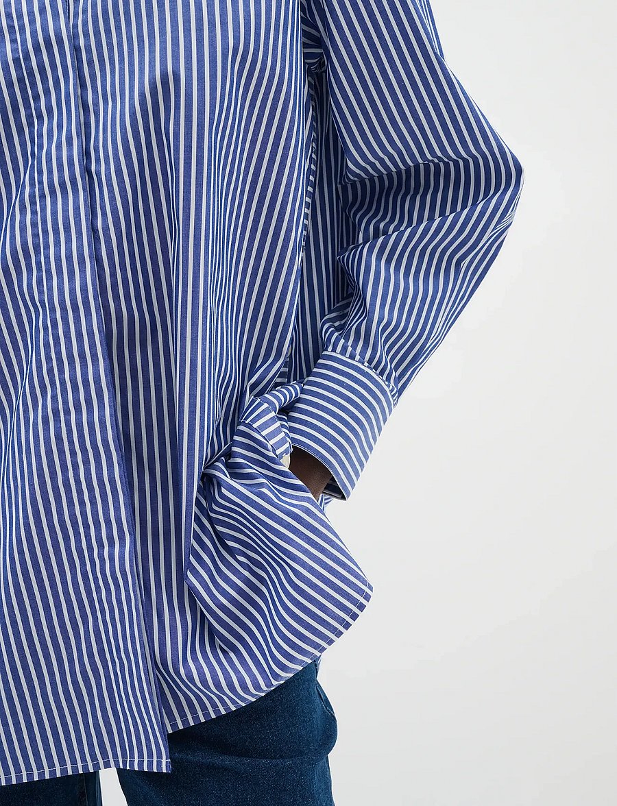 InWear - NataljaIW Shirt - langärmlige hemden - sodalite blue stripe - 5