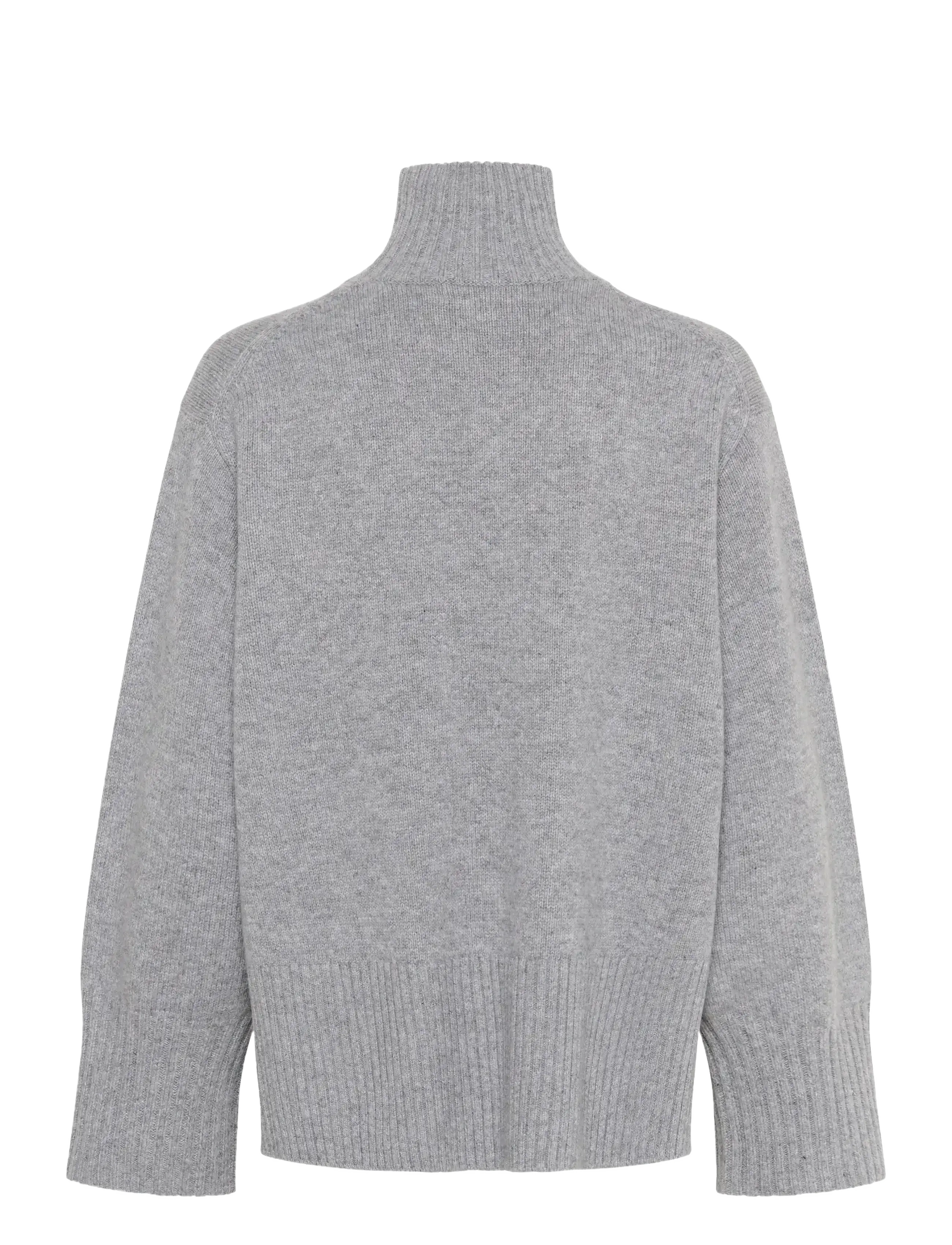 InWear - GeaIW Kaxy Highneck - džemperi - granite melange - 2