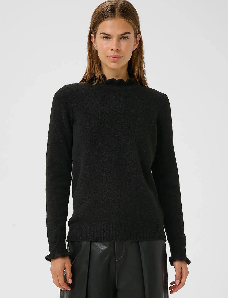 InWear - GuniIW Anaja Pullover - kampsunid - black - 0
