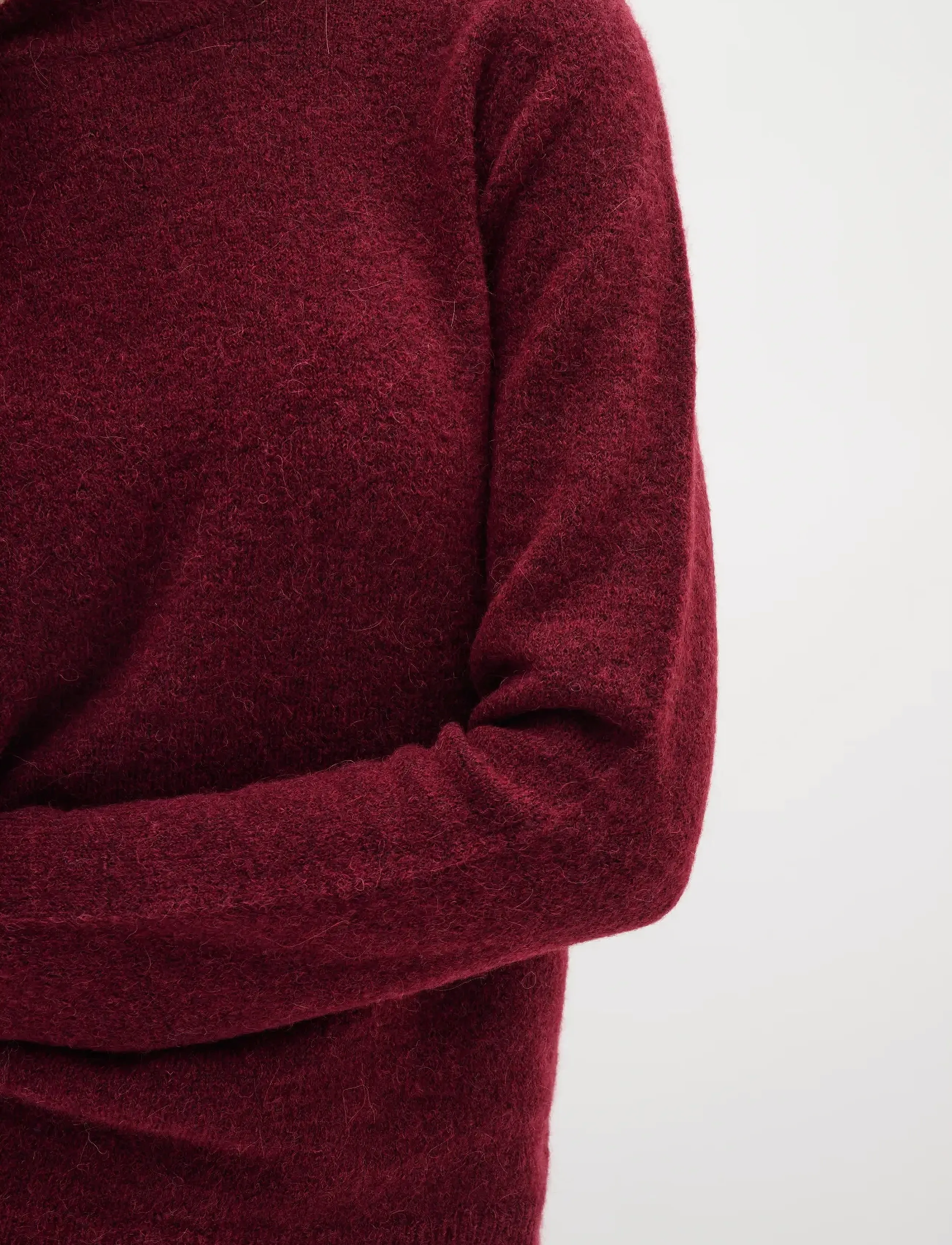 InWear - GuniIW Anaja Pullover - sviitrid - cabernet - 5