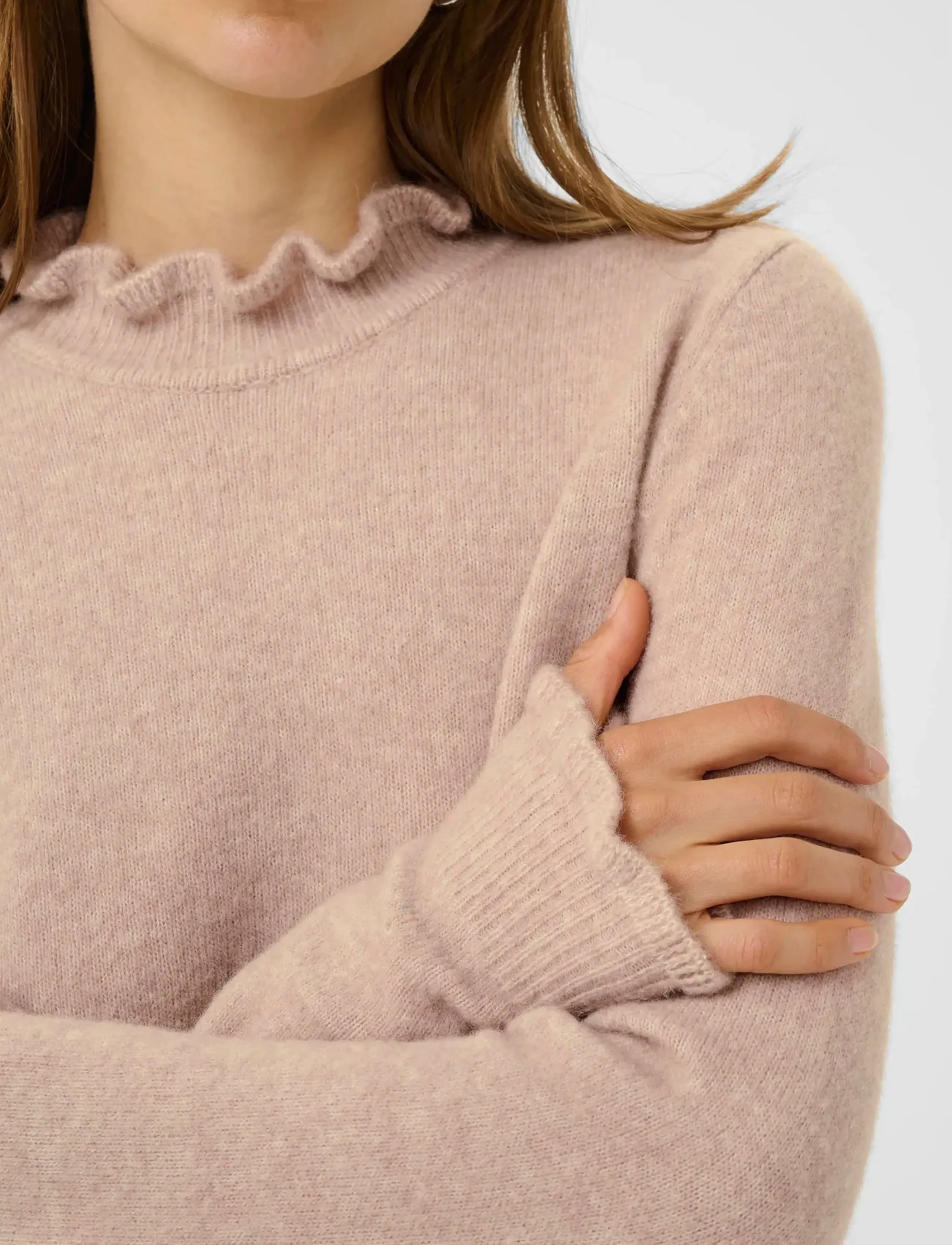 InWear - GuniIW Anaja Pullover - stickade tröjor - dusty blush - 5