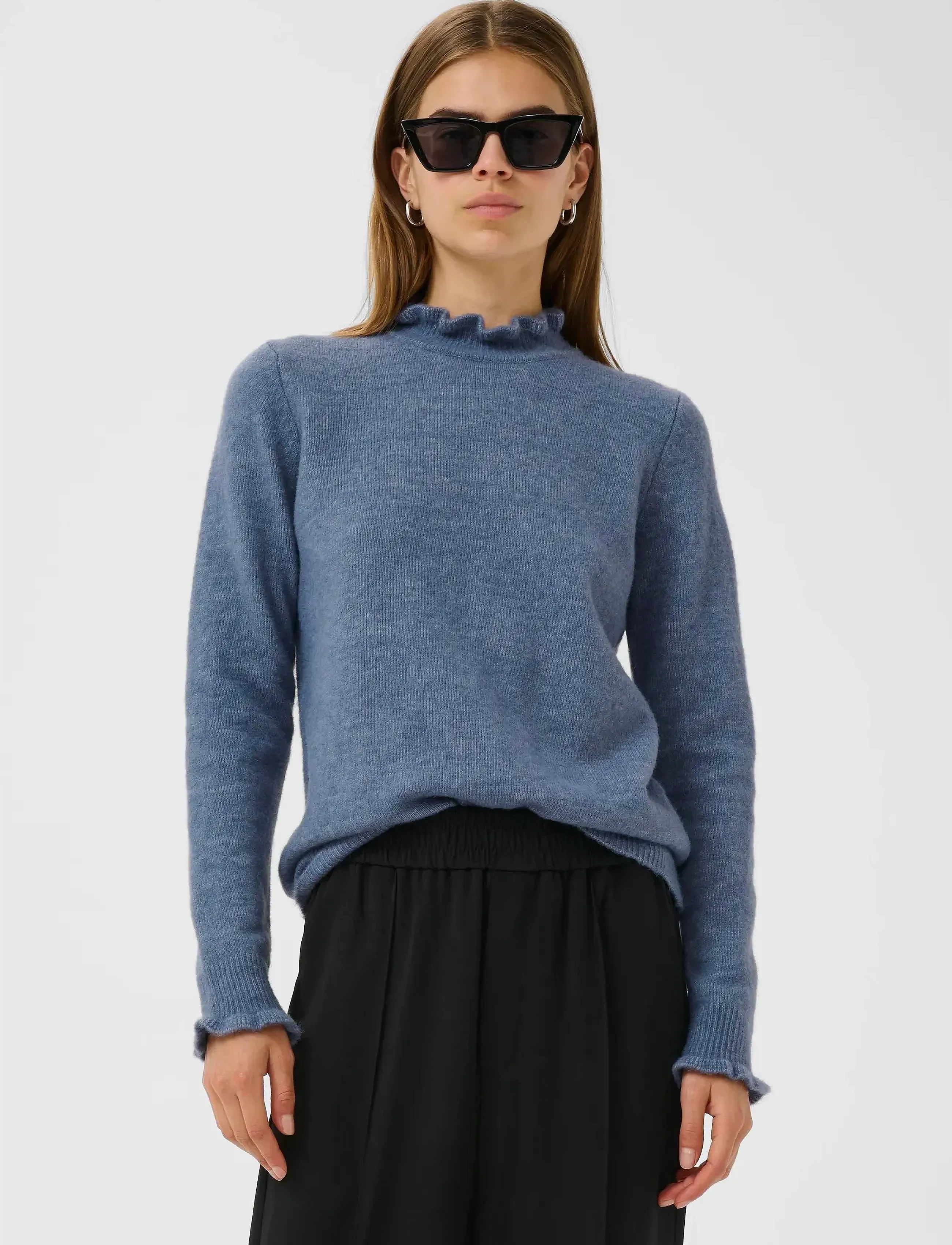 InWear GuniIW Anaja Pullover - Strickmode - WILD WIND / blue