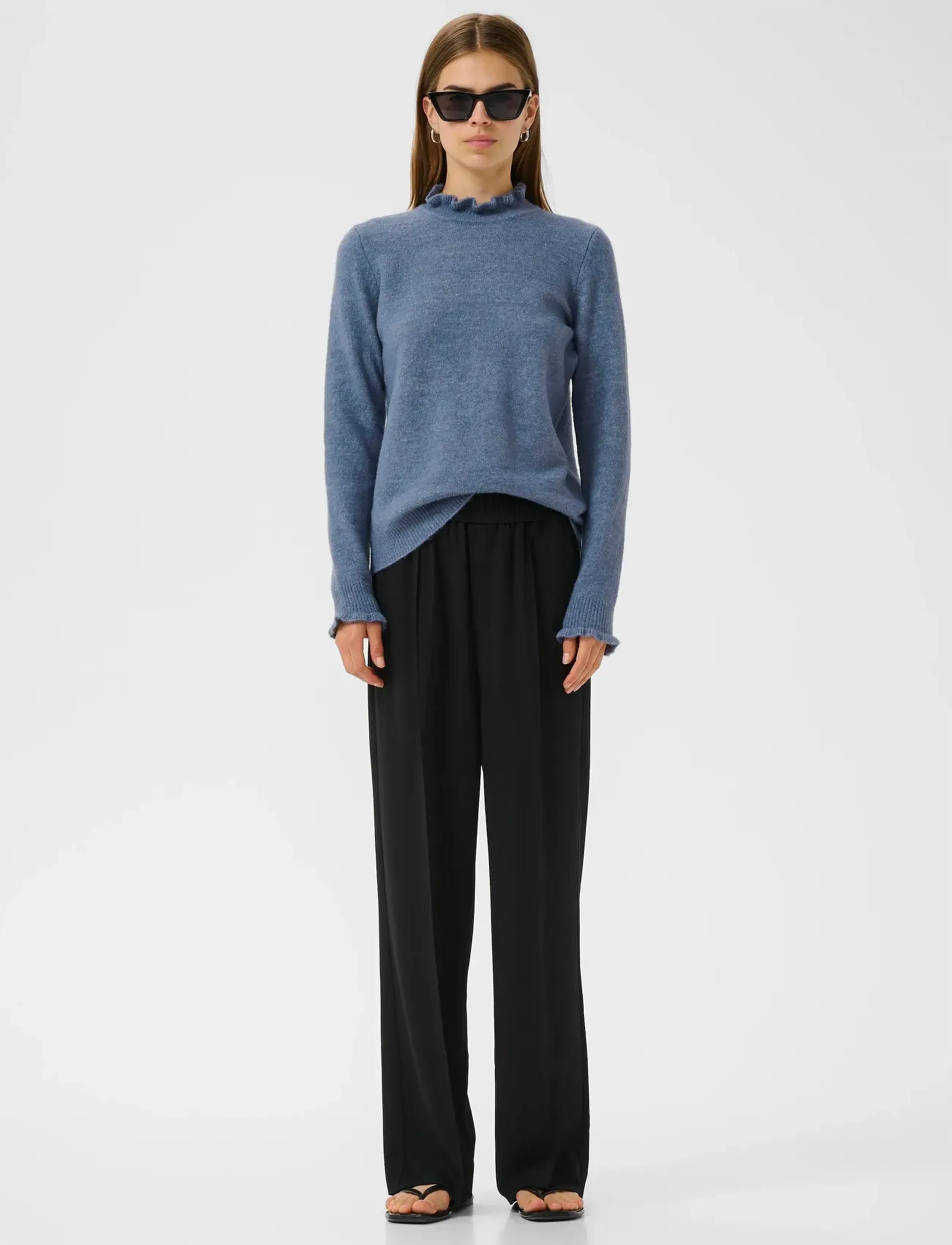 InWear - GuniIW Anaja Pullover - stickade tröjor - wild wind - 3