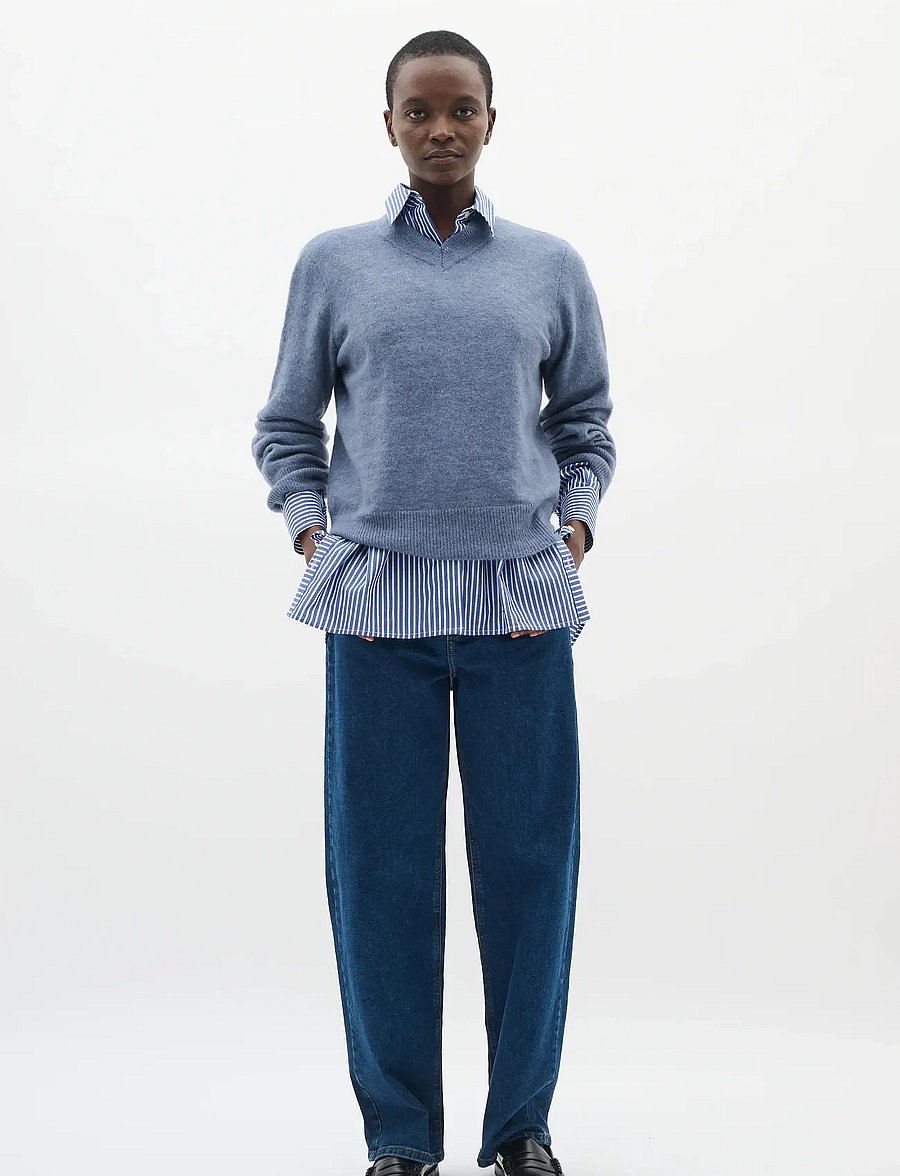 InWear - GuniIW V-Neck - striktrøjer - wild wind - 3