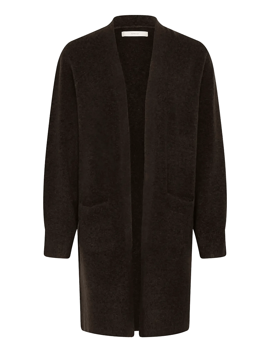 InWear - GUNIIW CARDIGAN - strickjacken - chocolate torte melange - 1