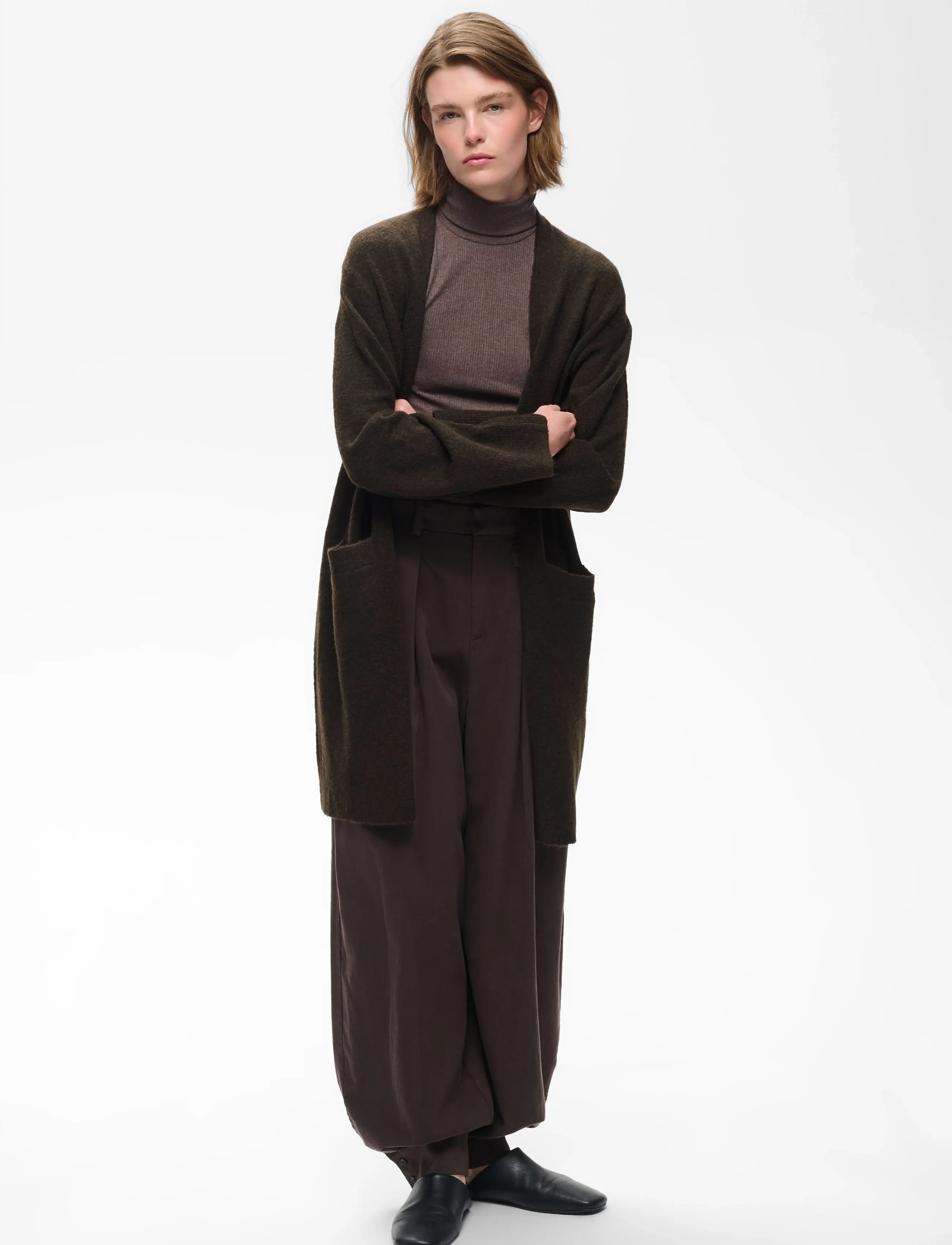 InWear Guniiw Cardigan, XXS, Brown, Strik > Cardigans, Dame