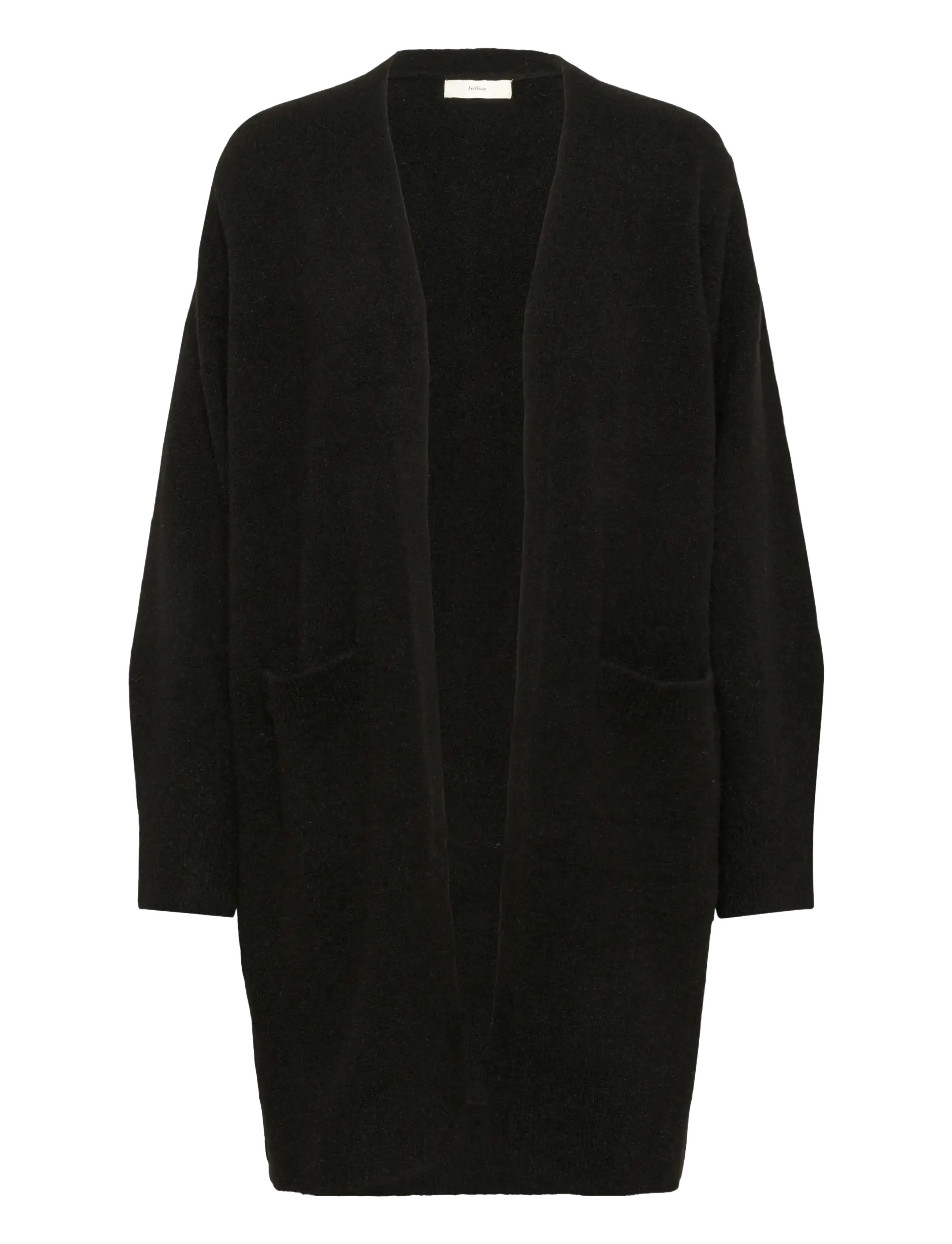 InWear GUNIIW CARDIGAN - Transitional Layering - BLACK / black