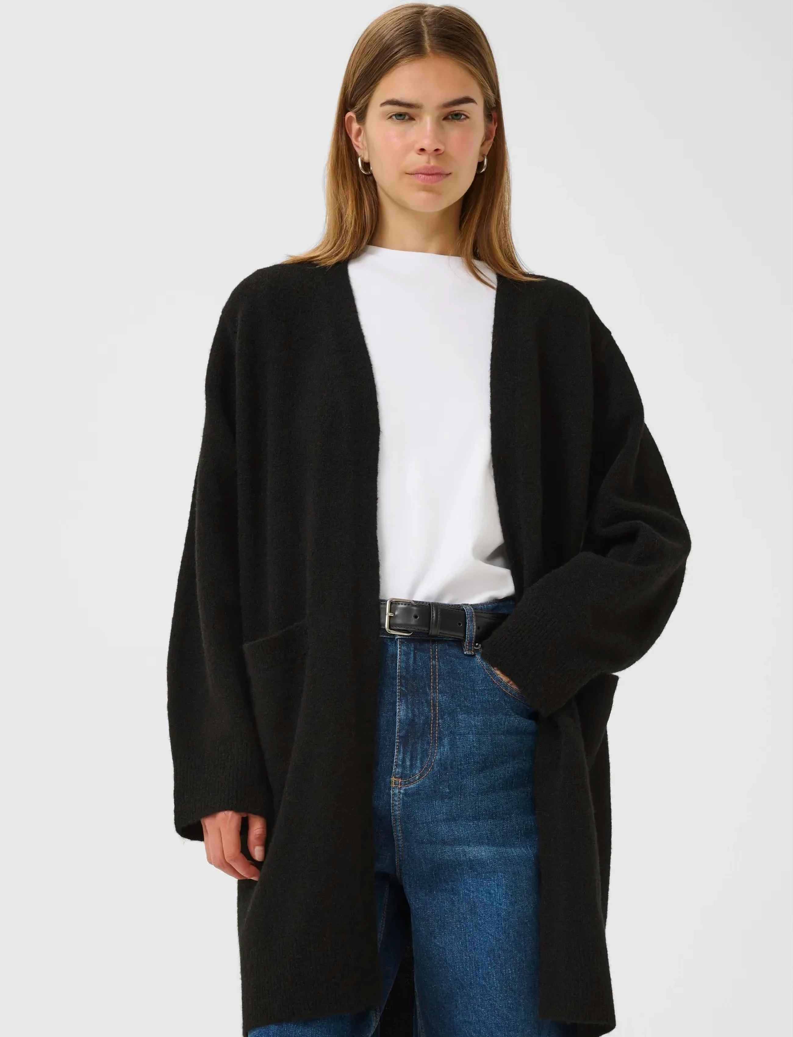 InWear GUNIIW CARDIGAN - Strickmode - BLACK / black
