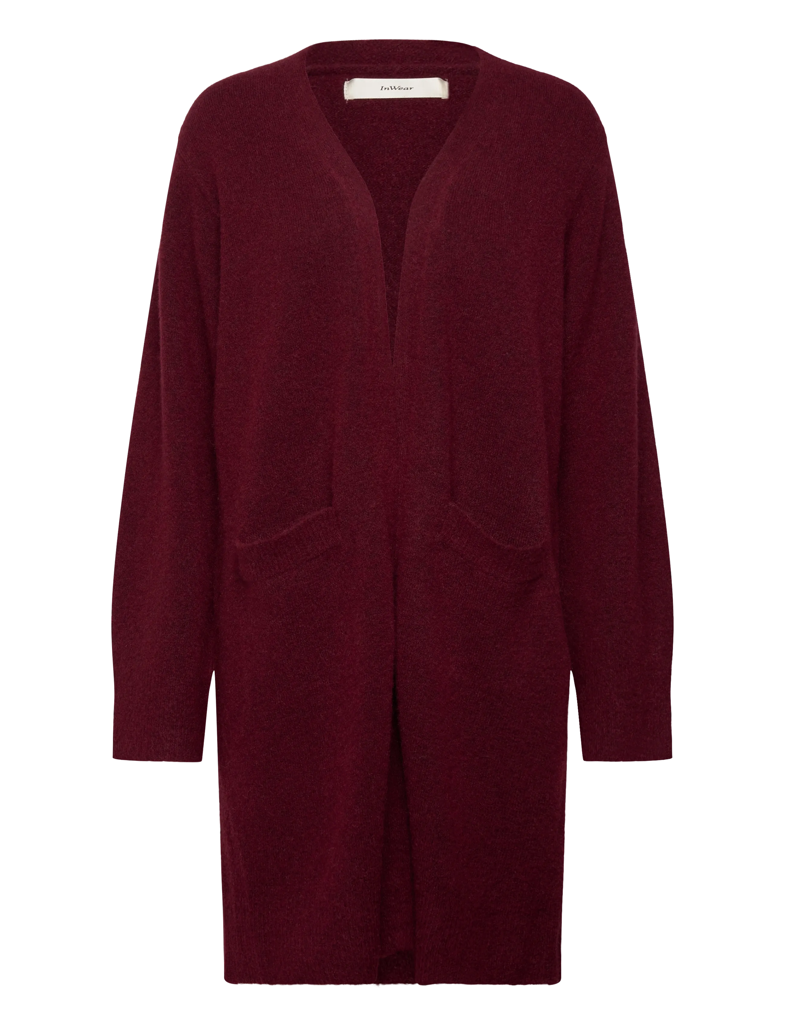 INWEAR Guniiw Cardigan Burgundy - M - Damen