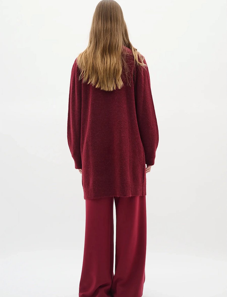 InWear - GUNIIW CARDIGAN - cardigans - cabernet - 3