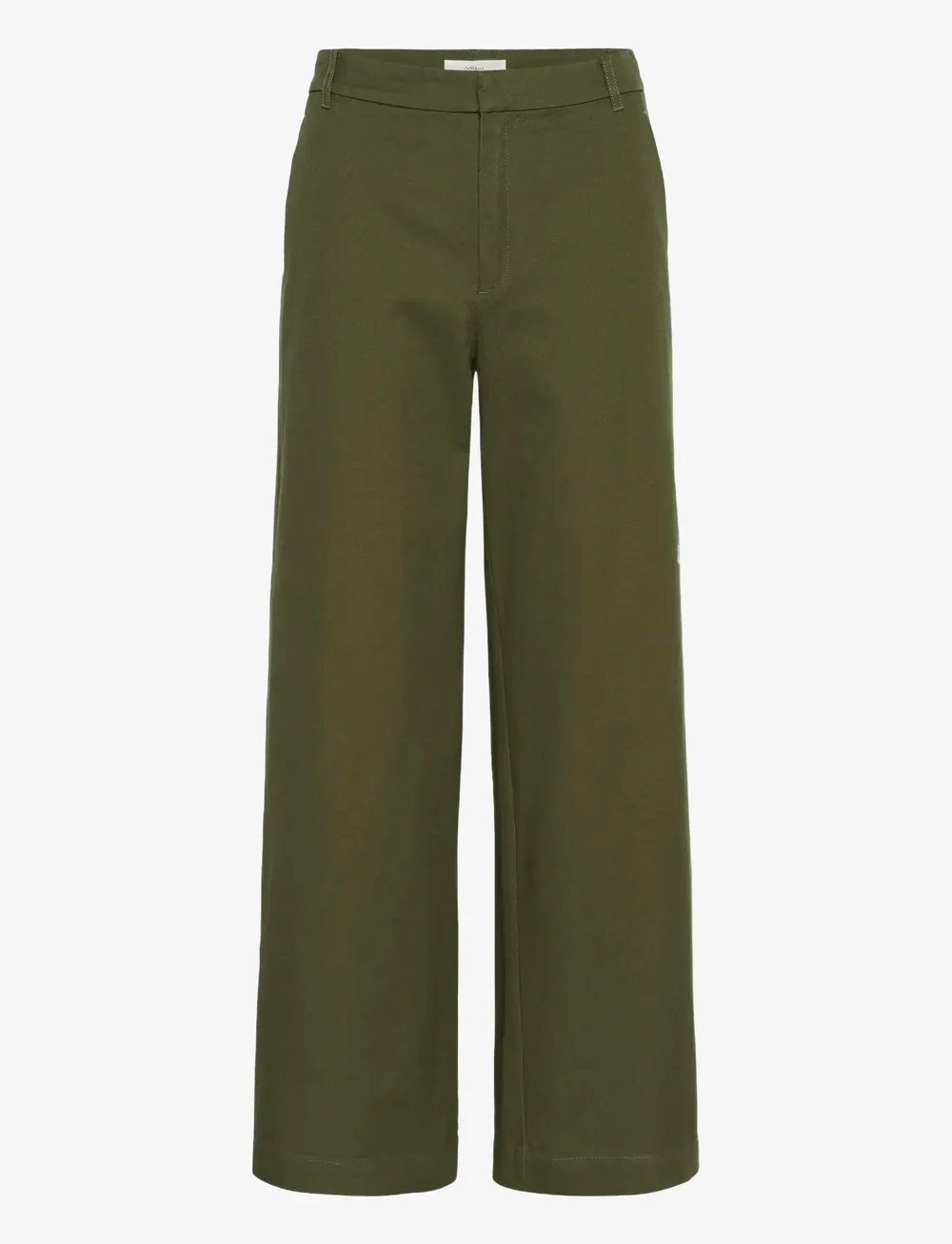 InWear - NickyIW Solina Pants - laia säärega püksid - ivy green - 1