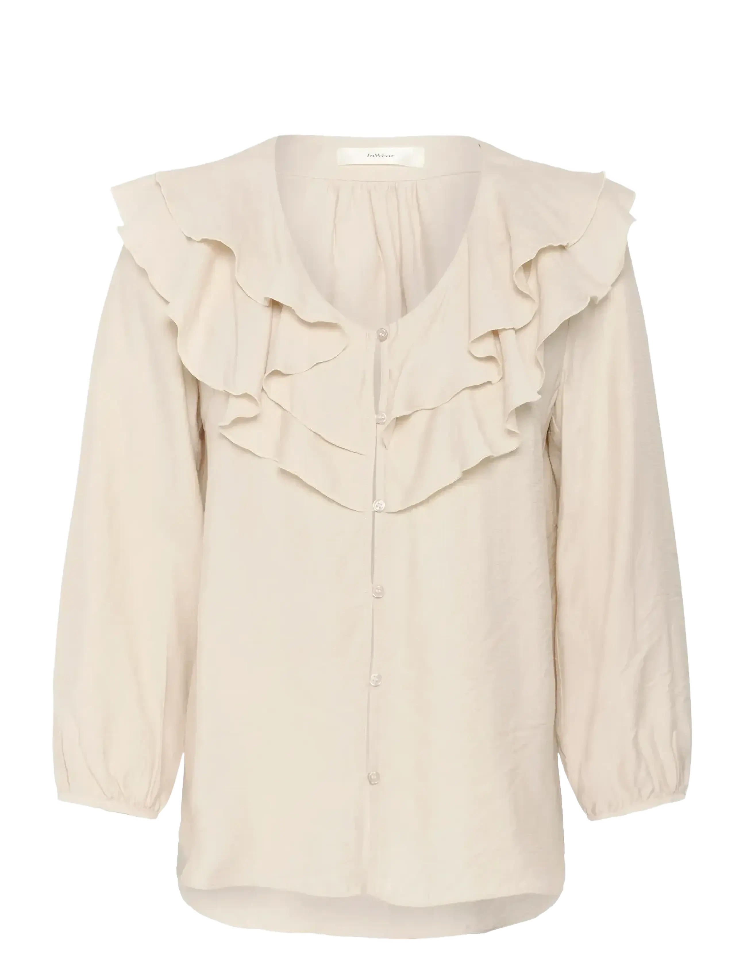 InWear AdeliaIW Blouse - Tøj - HAZE / white