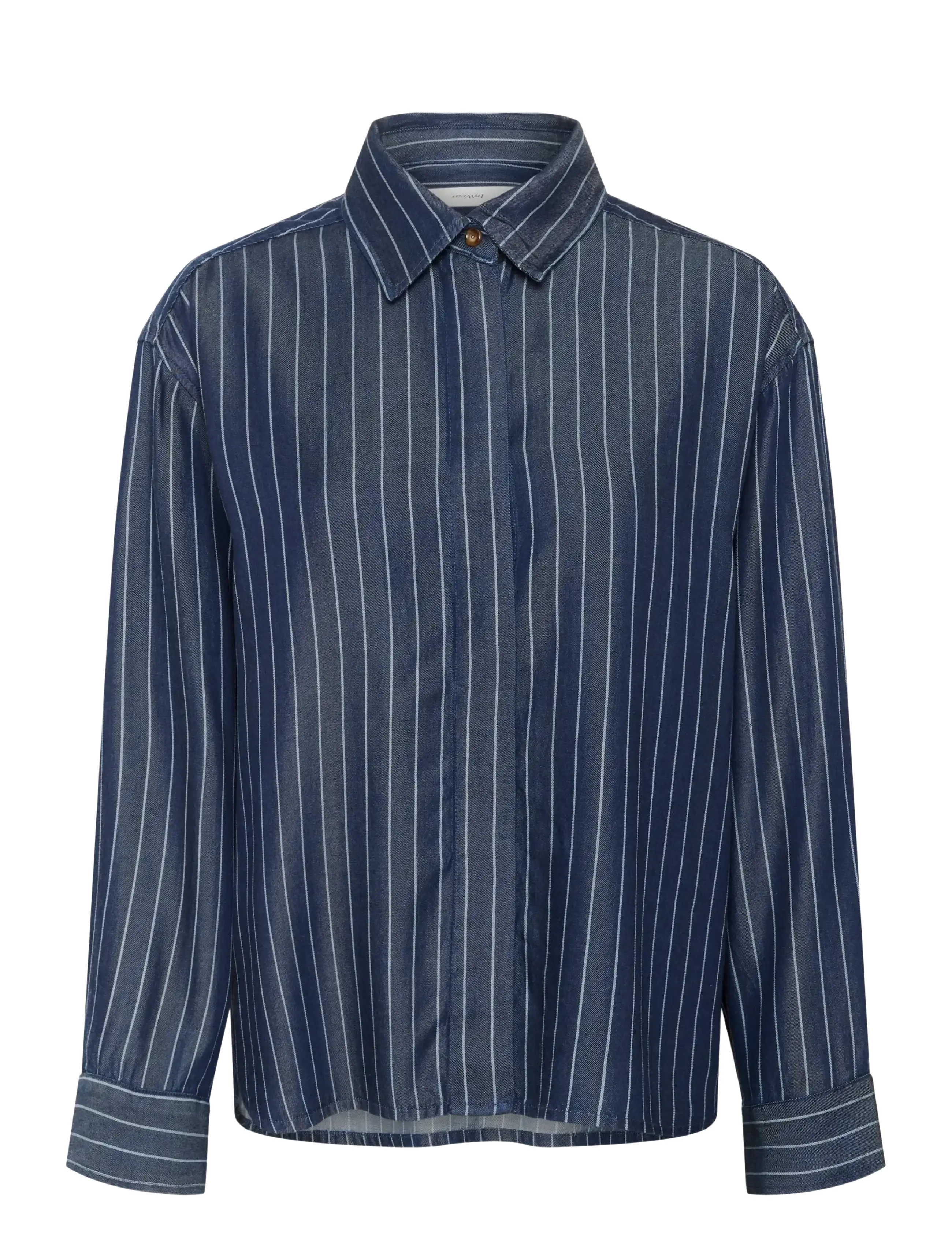 NadieIW Shirt - DARK BLUE DENIM
