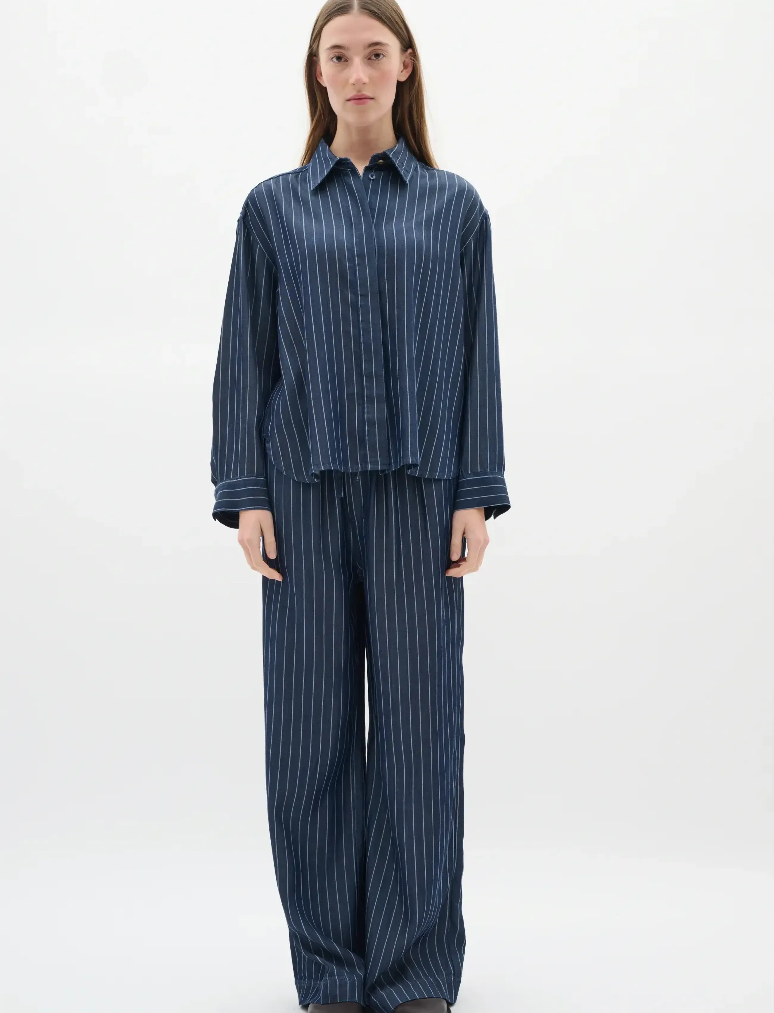 InWear - NadieIW Shirt - dark blue denim - 3