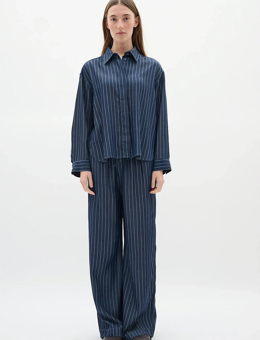 InWear - NadieIW Shirt - dark blue denim - 3