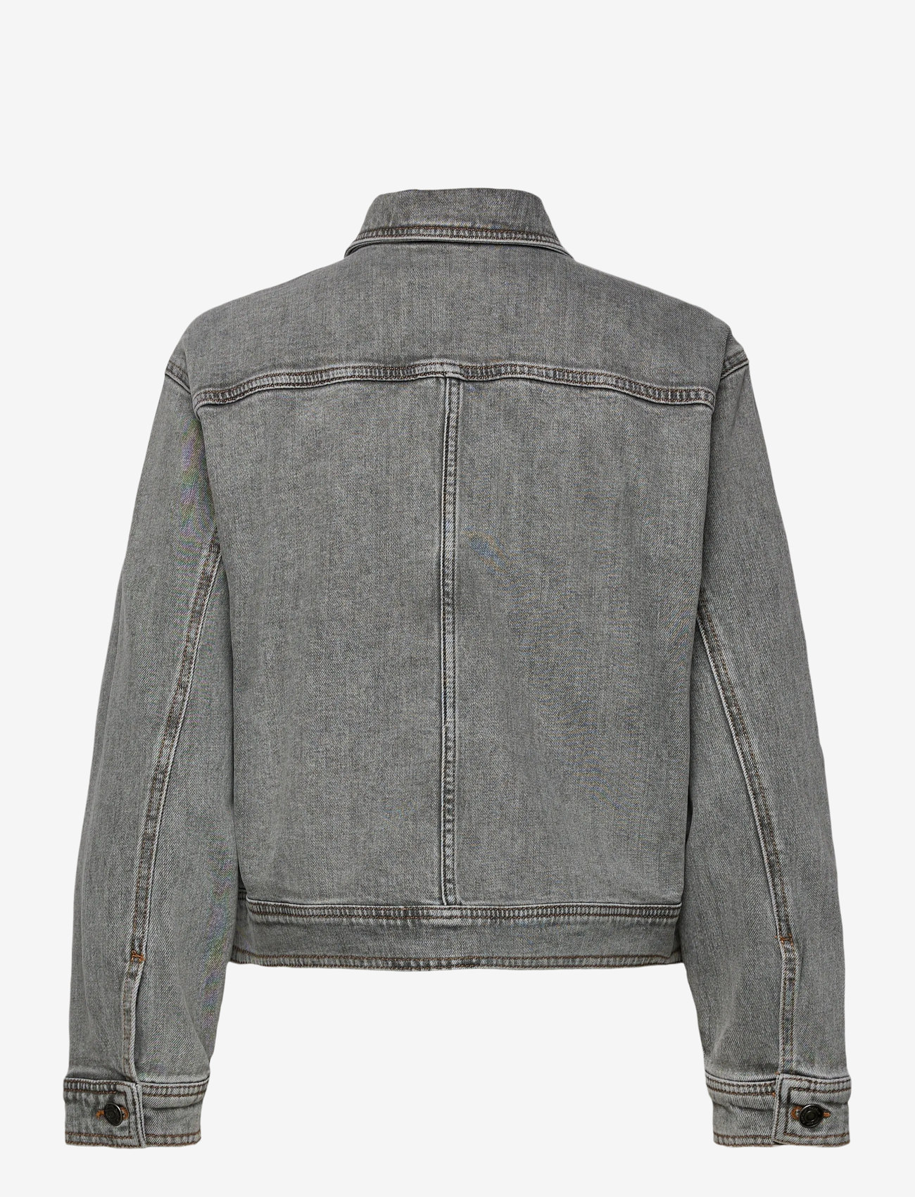 InWear - NanasIW Denim Jacket - pavasarinės striukės - lgt.grey wash denim - 2