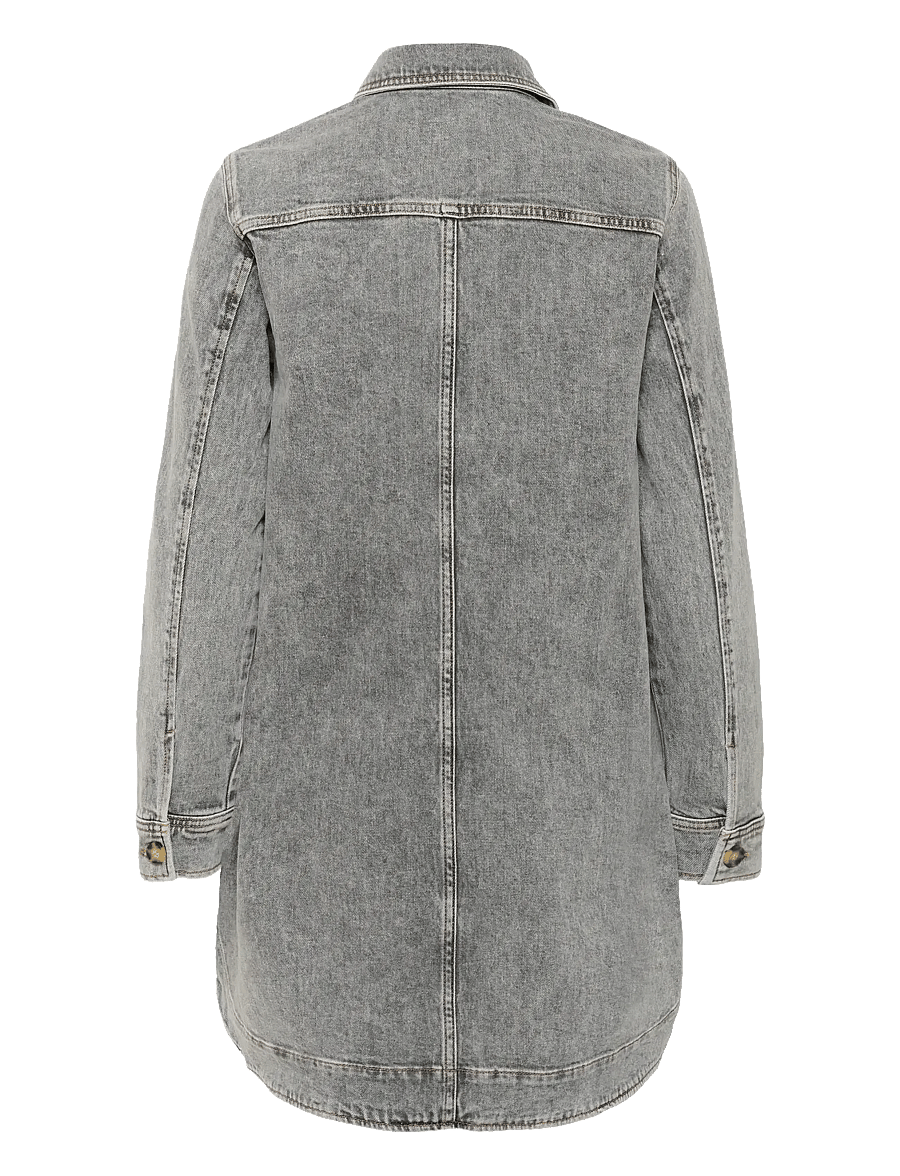 InWear - NanasIW Denim Dress - jeanskleider - lgt.grey wash denim - 2