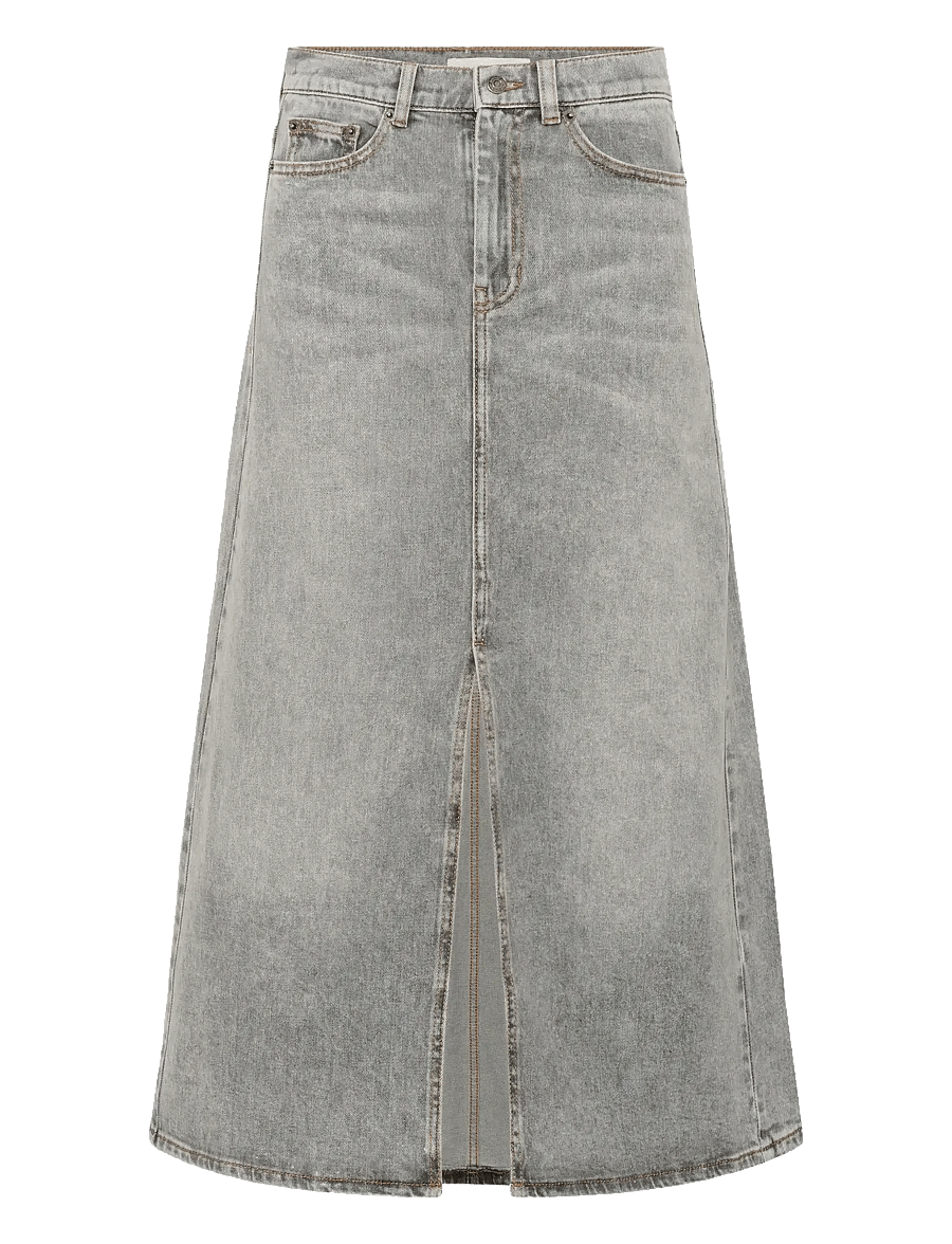 InWear - NanasIW Denim Skirt - lgt.grey wash denim - 1
