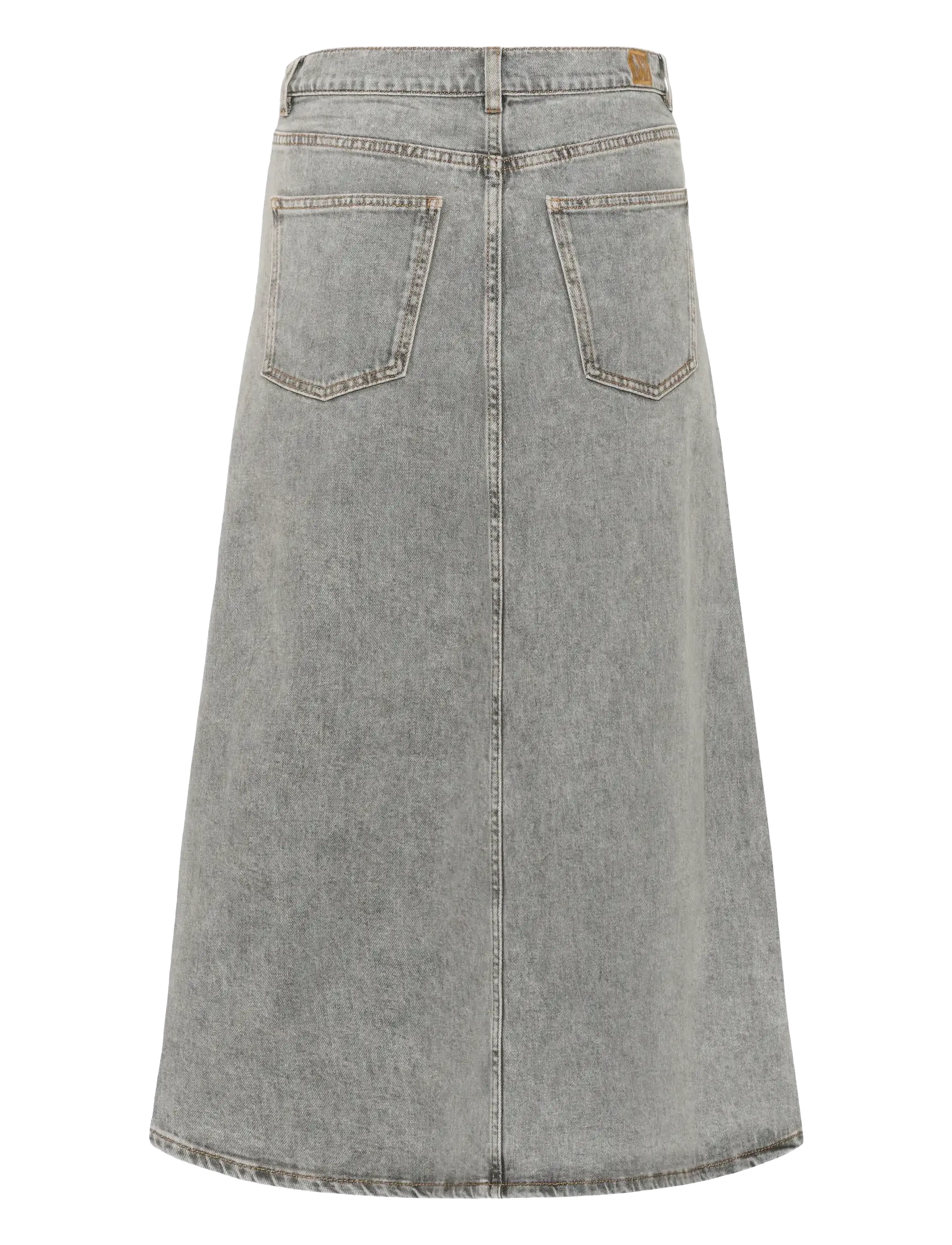 InWear - NanasIW Denim Skirt - lgt.grey wash denim - 2