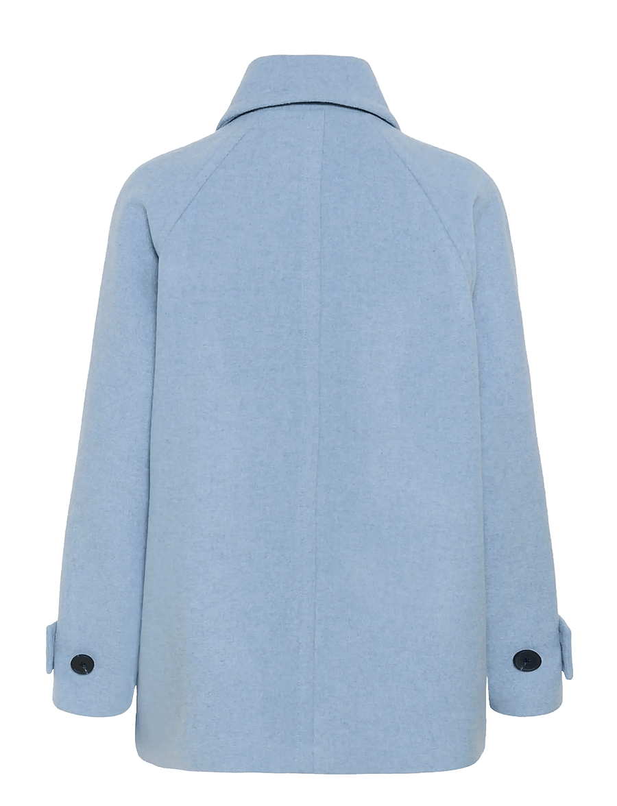 InWear - ThoraIW Minona Coat R - vinterjakker - bel air blue - 2