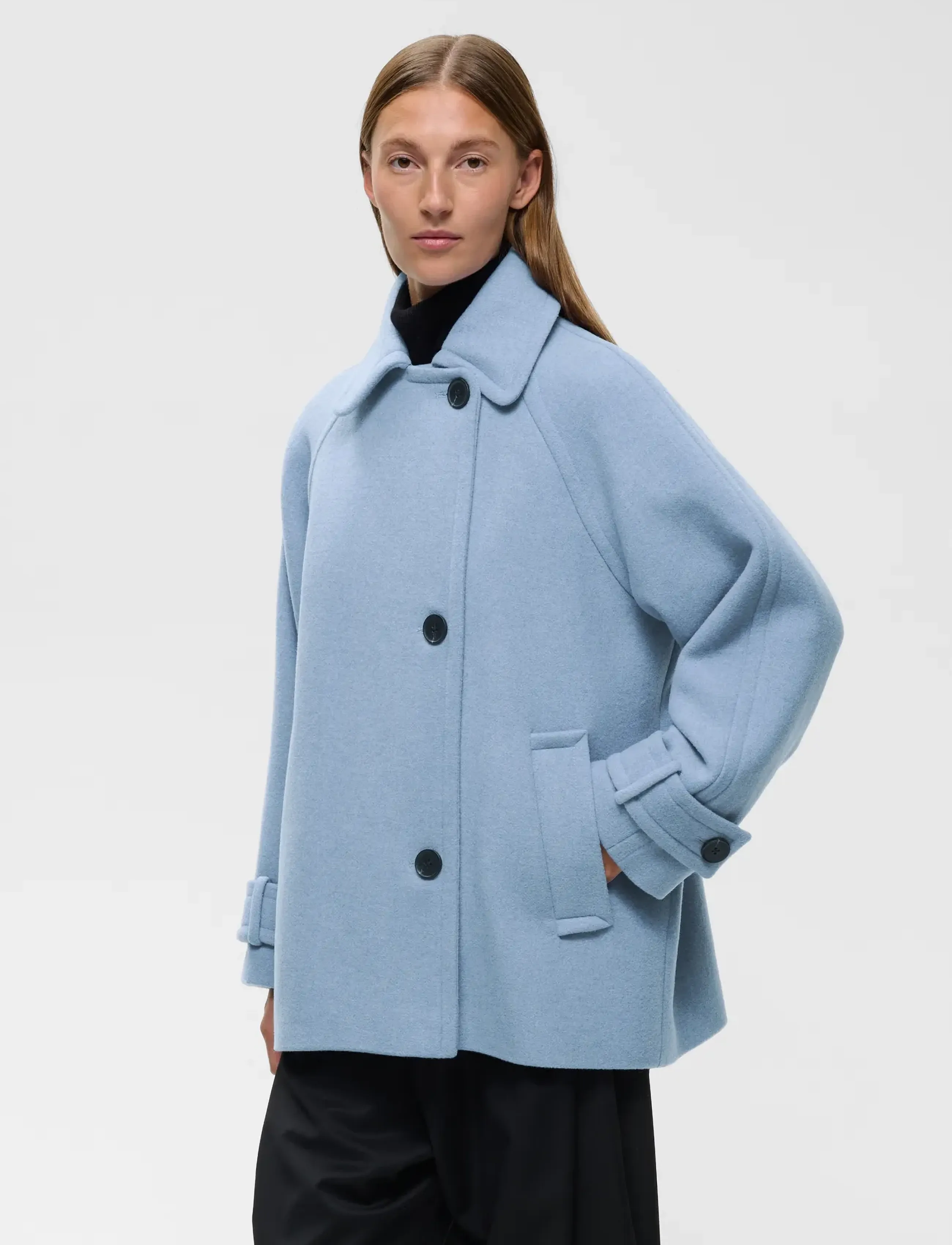 InWear ThoraIW Minona Coat R - Frakker - BEL AIR BLUE / blue