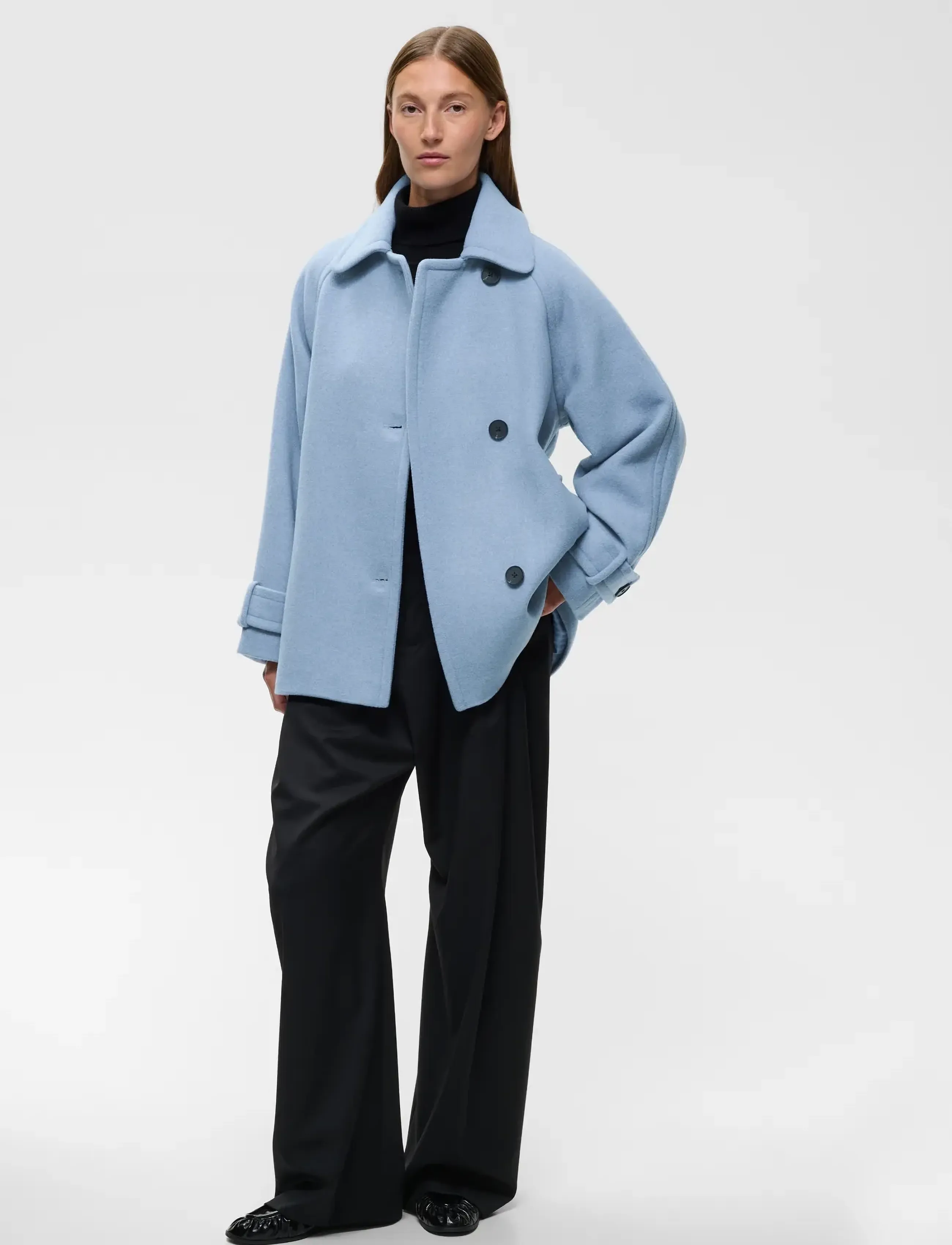 InWear - ThoraIW Minona Coat R - vinterjakker - bel air blue - 3